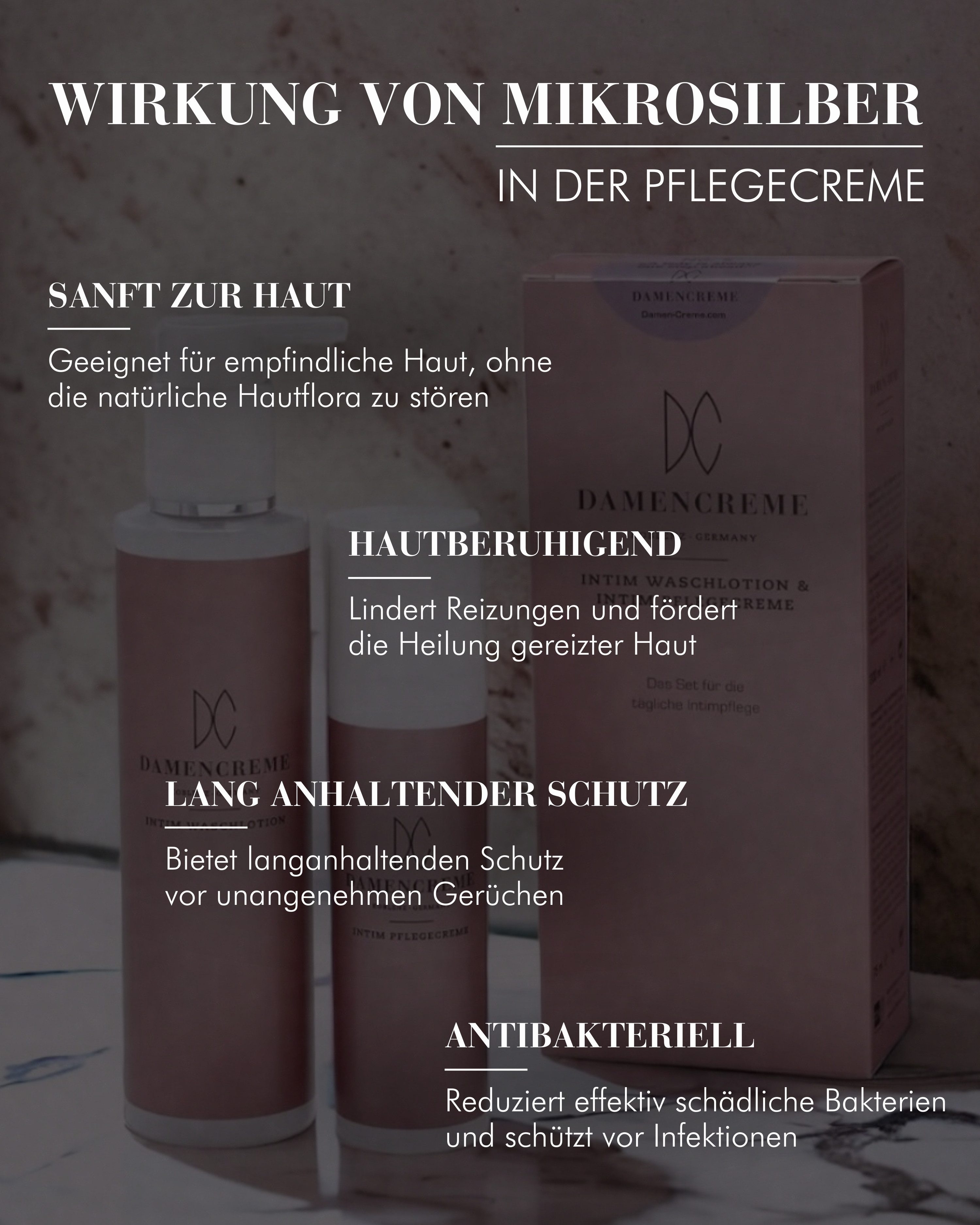 MW19 Skincare GmbH Körpercreme Damencreme Intimpflegecreme, Mit 75ml Inhalt