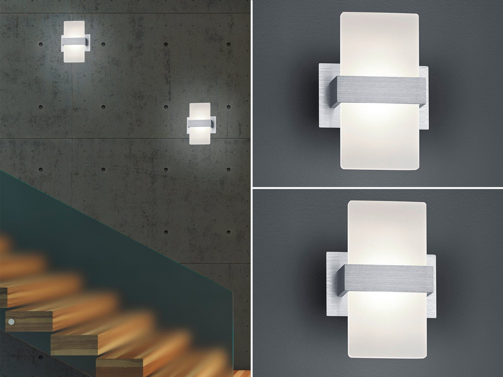 TRIO Leuchten LED Wandleuchte, LED fest günstig online kaufen