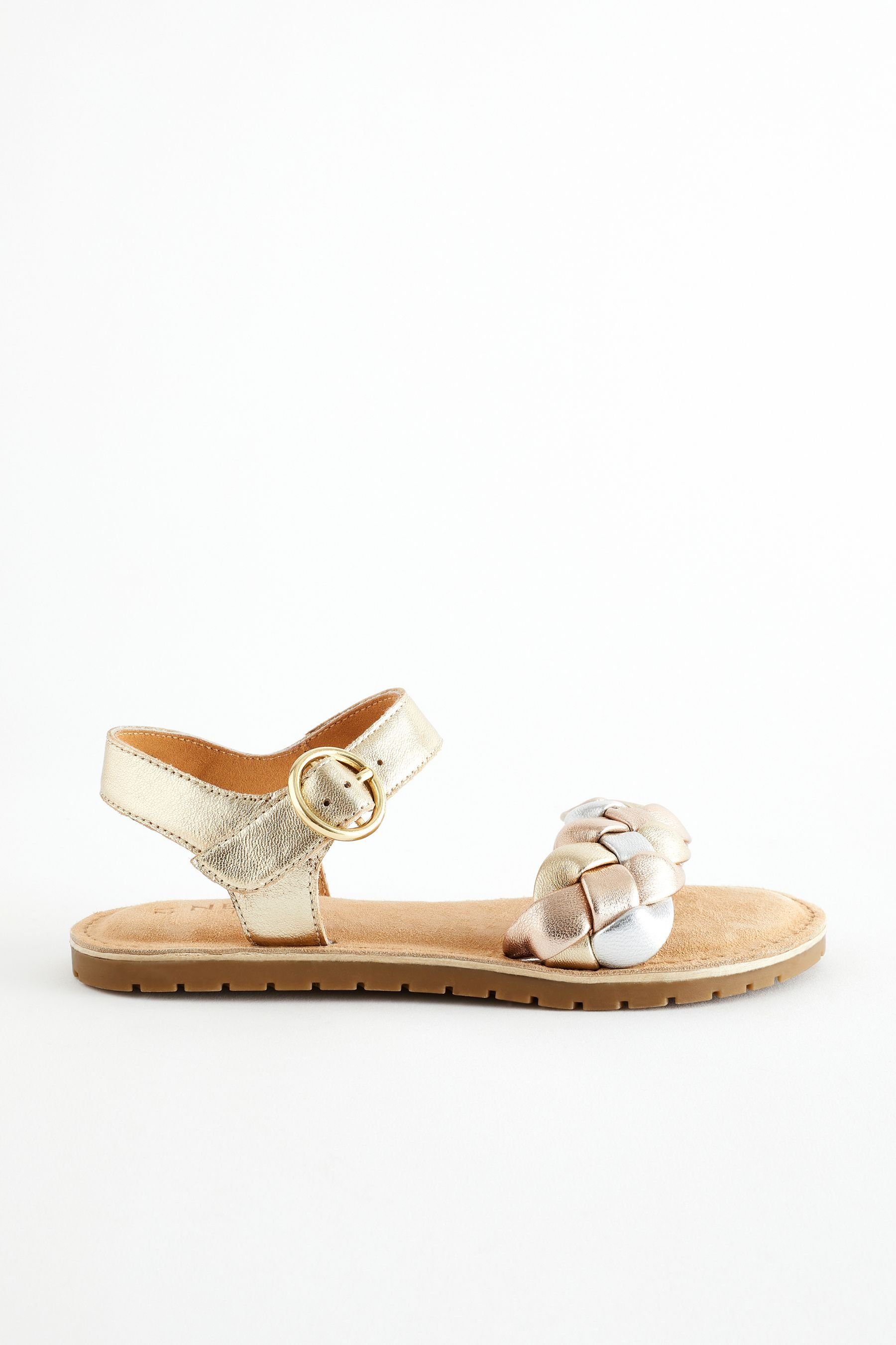 Next Ledersandalen in Flechtoptik Sandale (1-tlg) günstig online kaufen