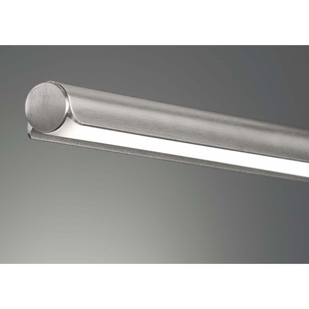 Wandlampe Schlafzimmerlampe Wandleuchte Flurleuchte LED Wandleuchte, LED etc-shop Nickel