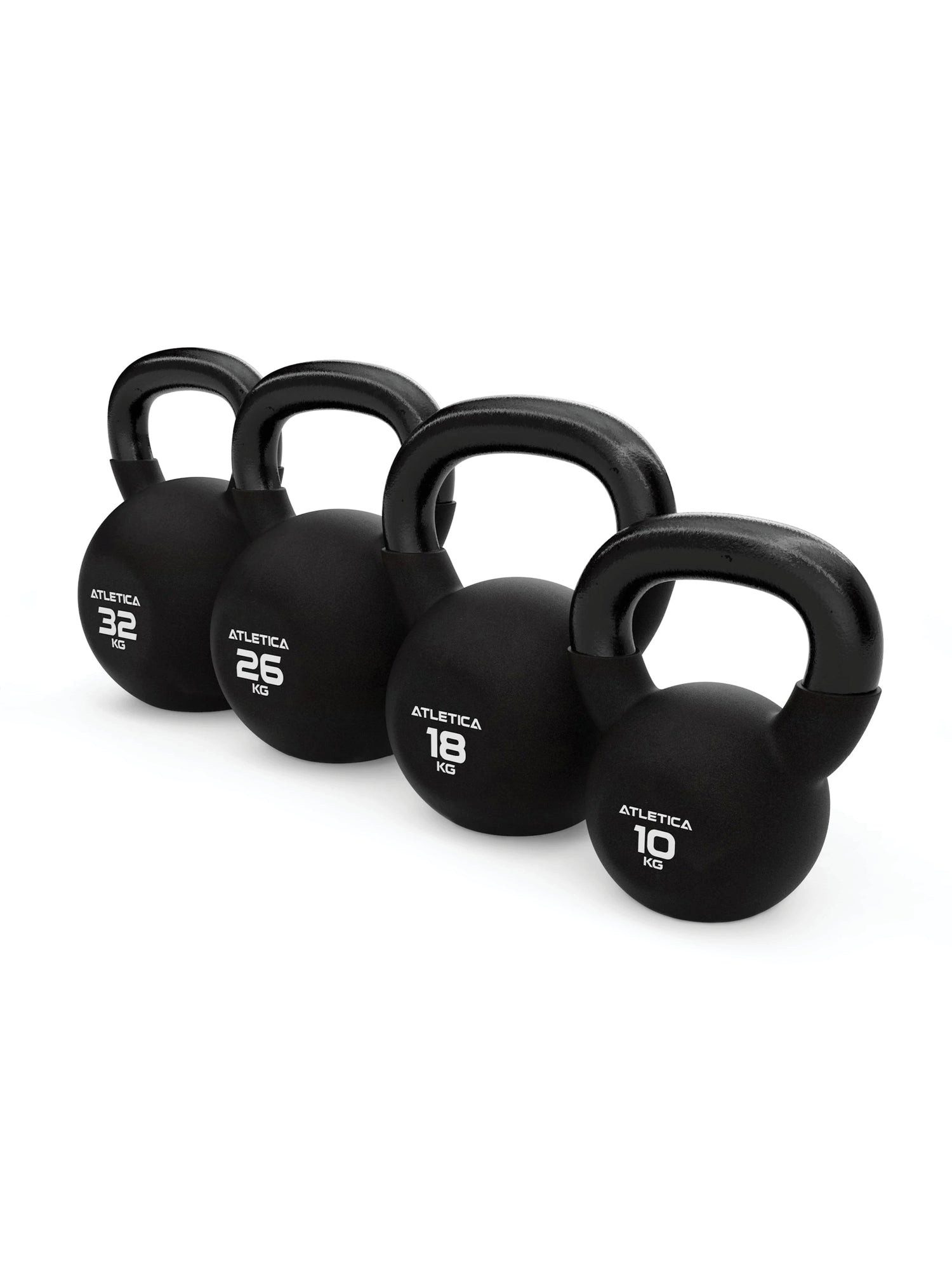 ATLETICA Kettlebell Kettlebell Set, Function & Muscle, 10kg 18kg 26kg 32kg