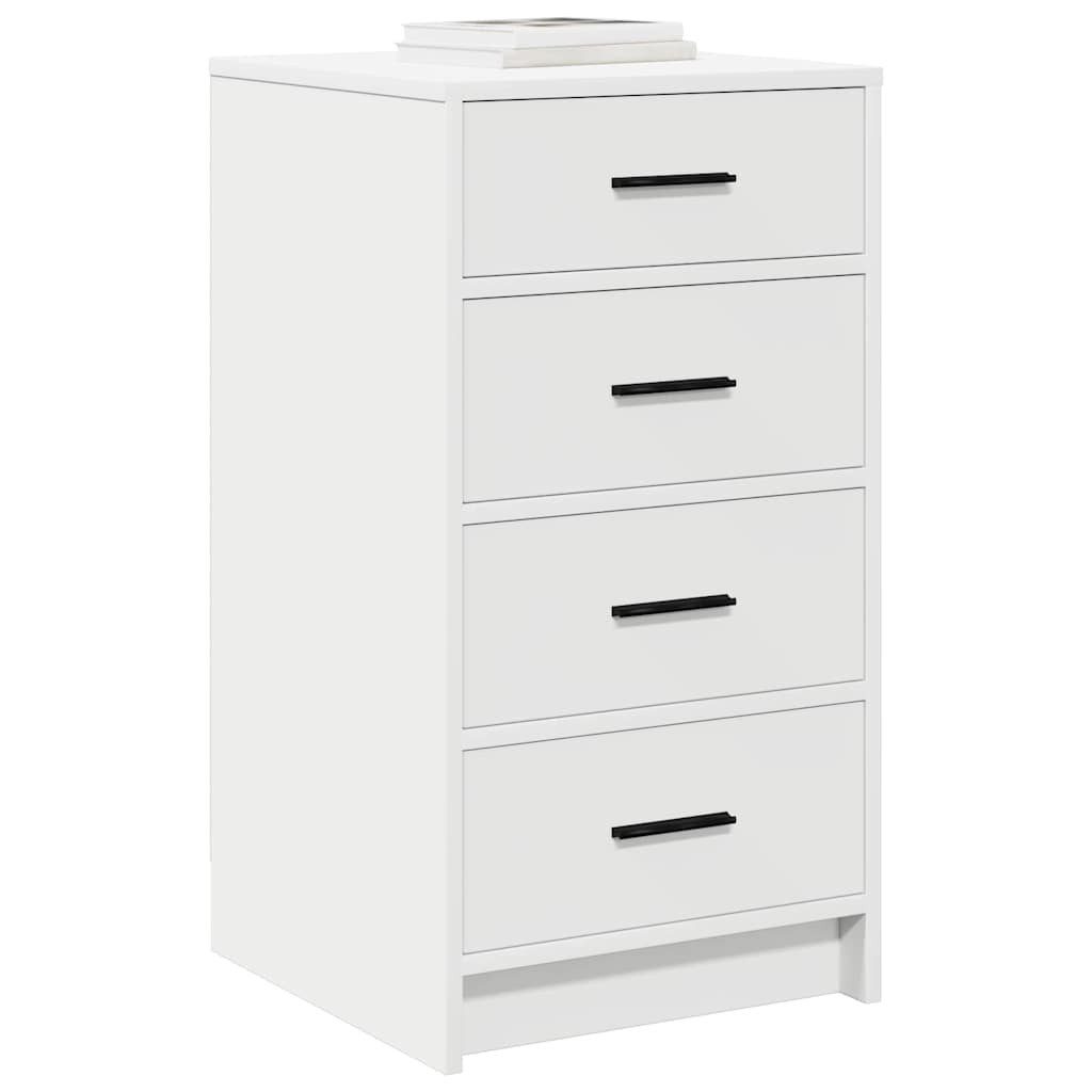 vidaXL Sideboard Sideboard Weiß 40 x 41 x 75 cm Holzwerkstoff (1 St) – Bild 3 von 5