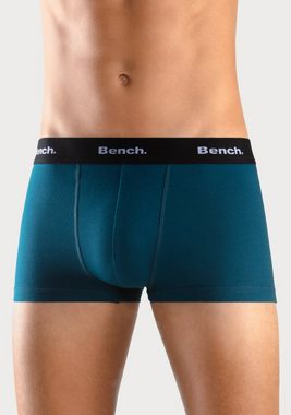Bench. Boxershorts (Packung, 4-St) in Hipster-Form mit kontrastfarbenem Bund