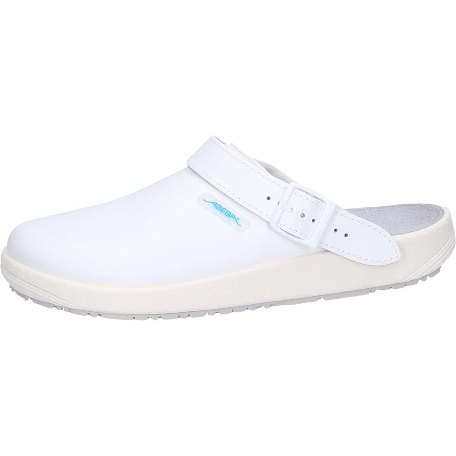 Abeba Schuhe weiß D+H. Clog