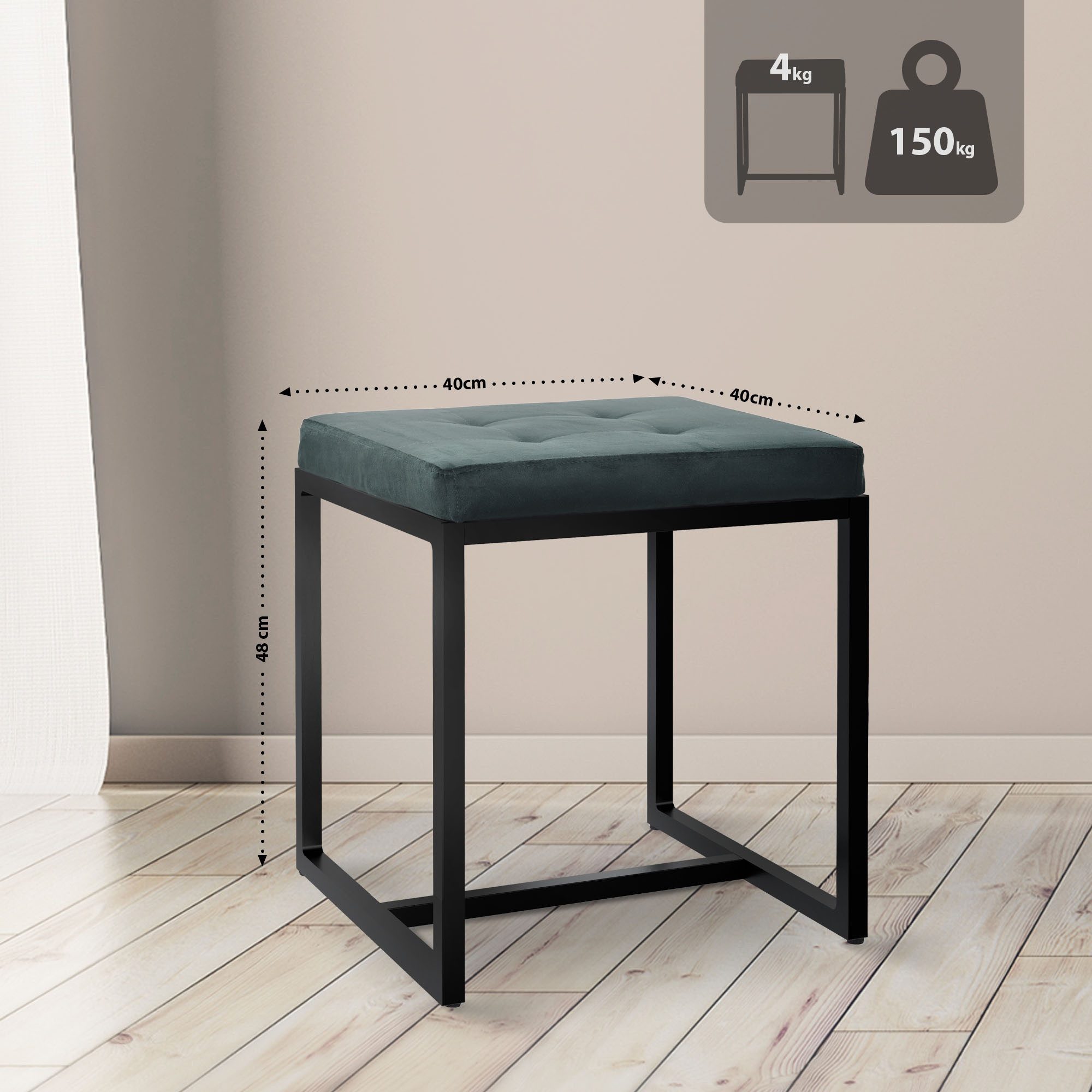 CLP Sitzhocker Barci (1er)