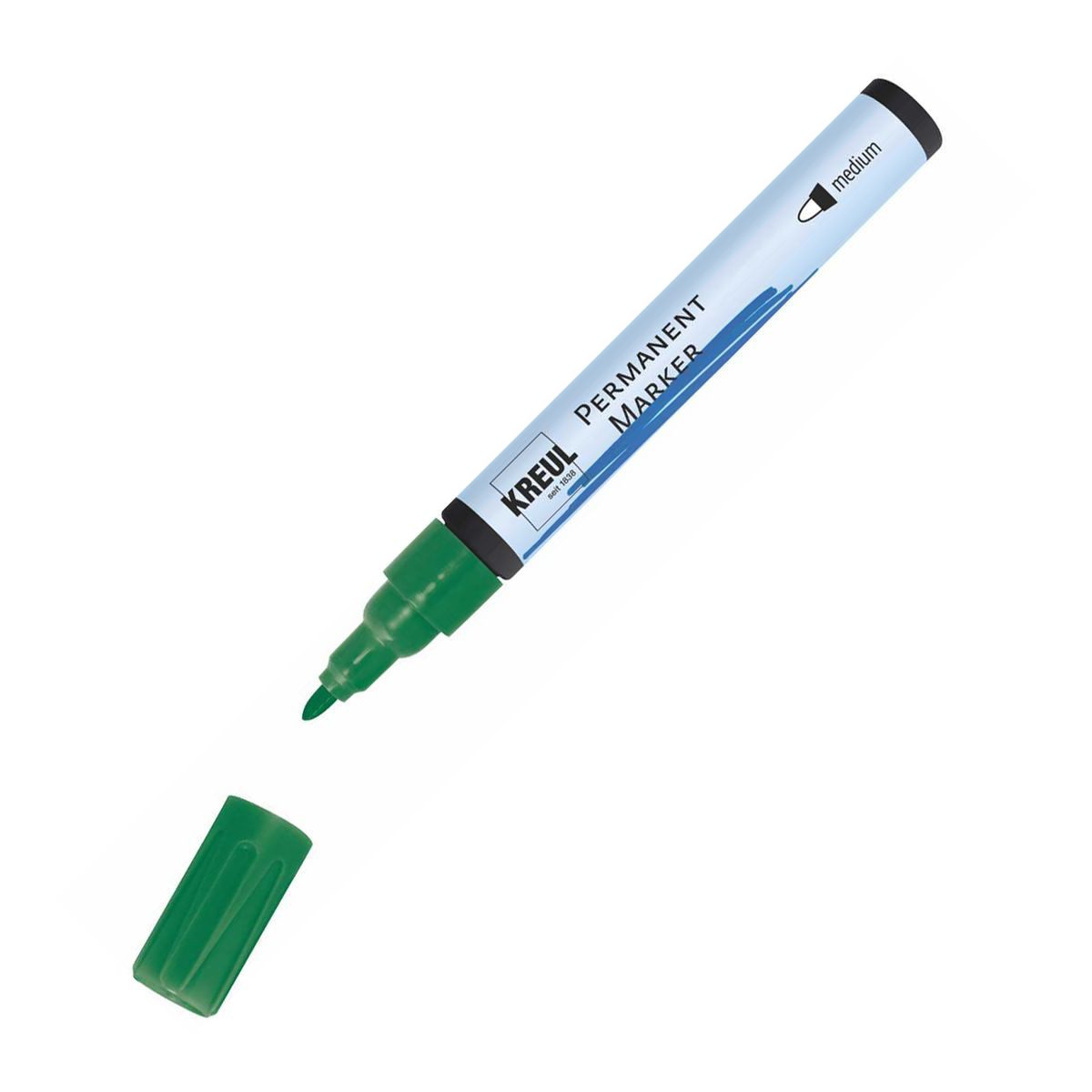 Permanentmarker KREUL Permanentmarker medium 1,5-3mm grün