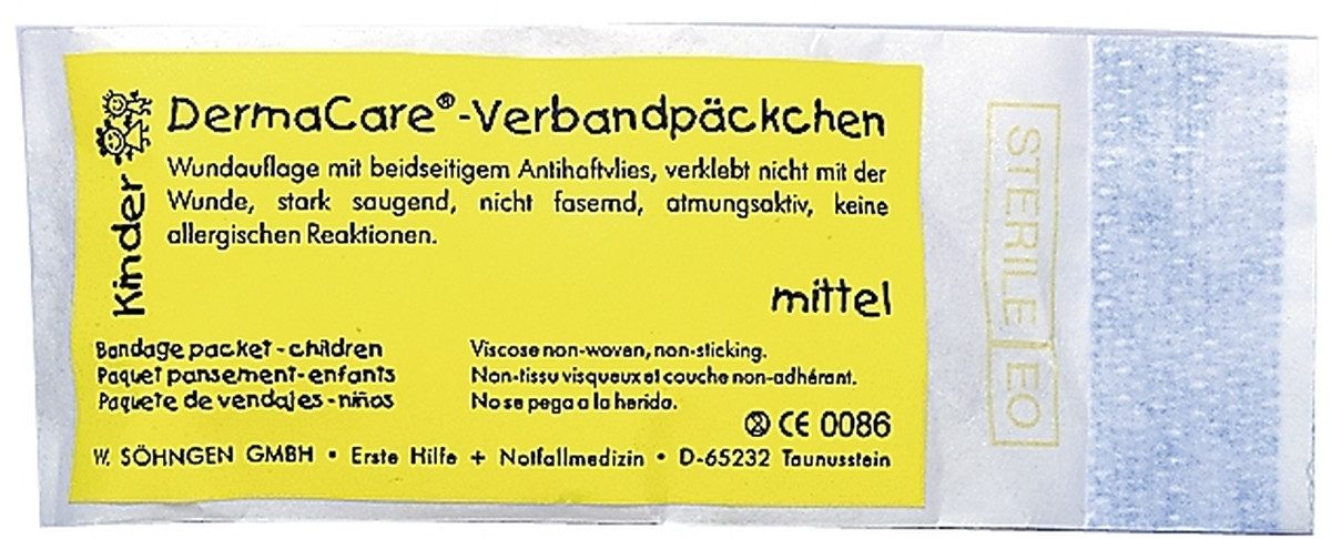 Söhngen Erste-Hilfe-Set Verbandpäckchen DermaCare Kinder mittel