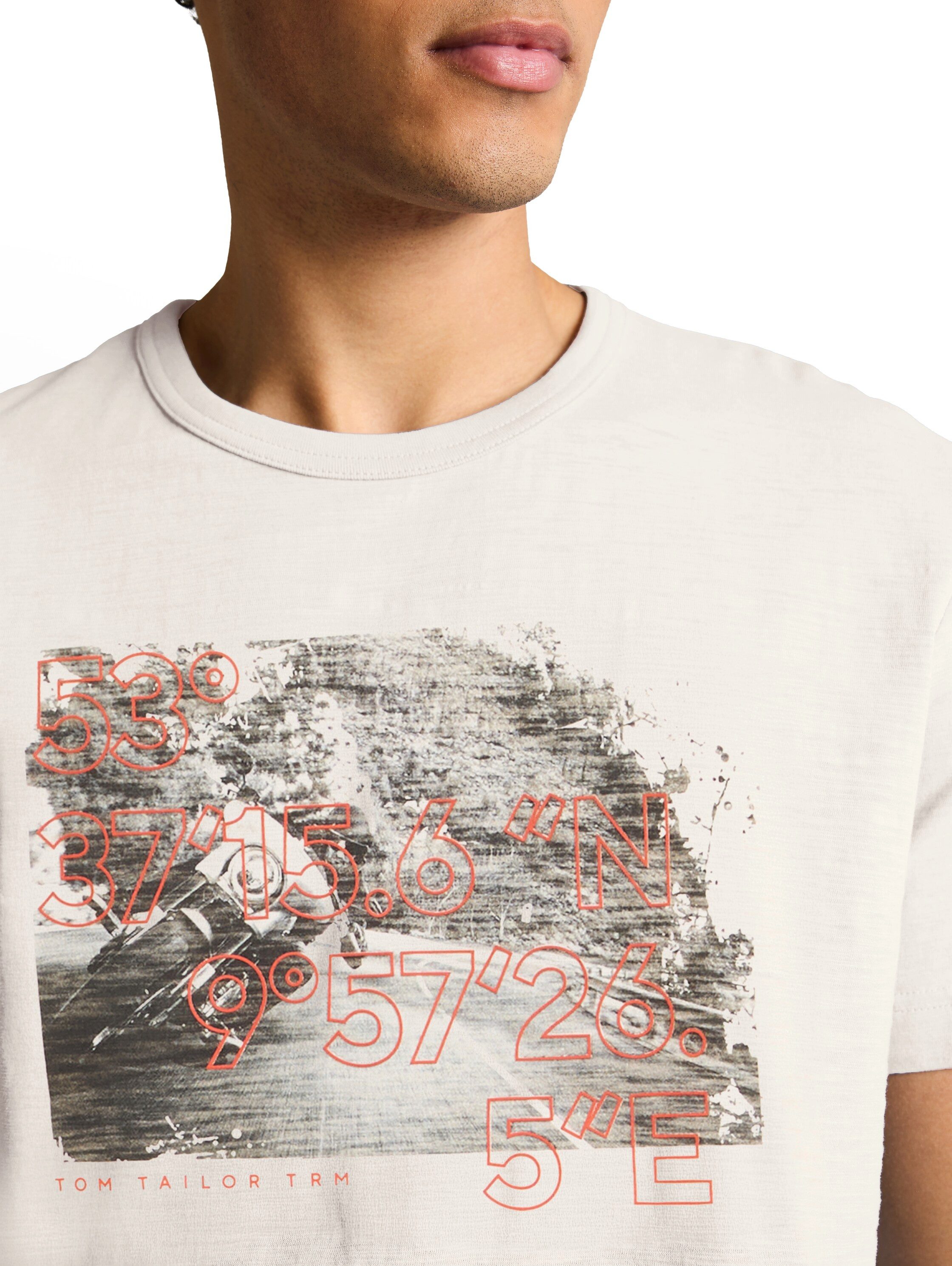 TOM TAILOR T-Shirt mit Foto Print