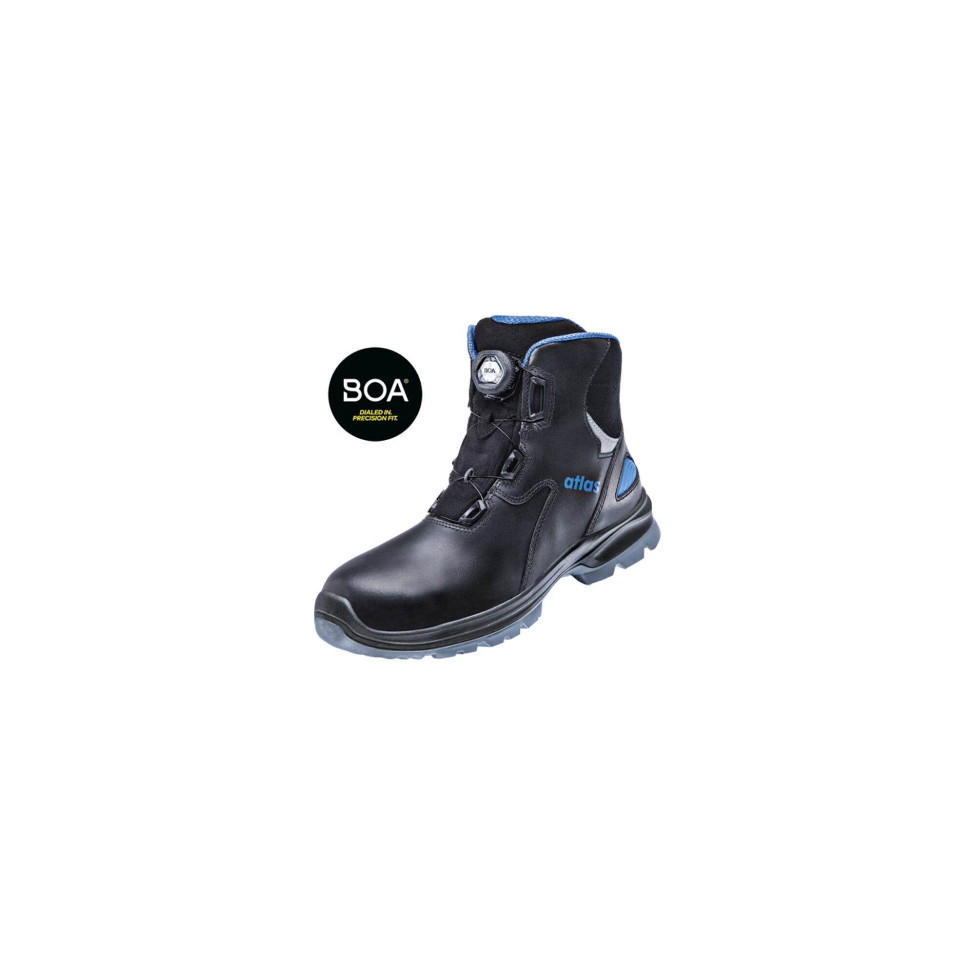 Atlas knöchelhoher Sicherheitsschuh SL 9845 XP BOA ESD S3, Weite 12 Gr Sicherheitsstiefel