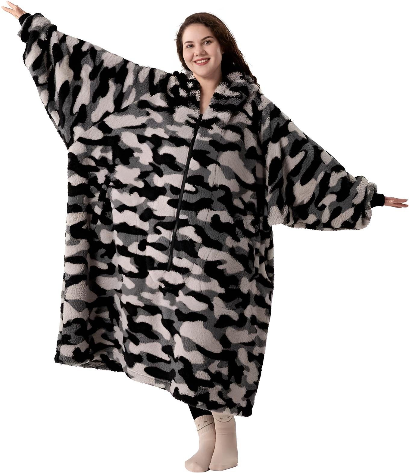 Diyarts Kapuzenpullover (flauschige Wolldecke, Oversize Hoodie) günstig online kaufen