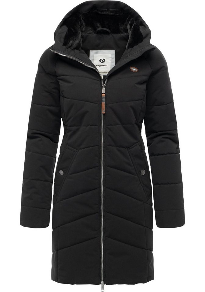Ragwear Wintermantel Noita YOUMODO Winter Steppmantel mit Kapuze