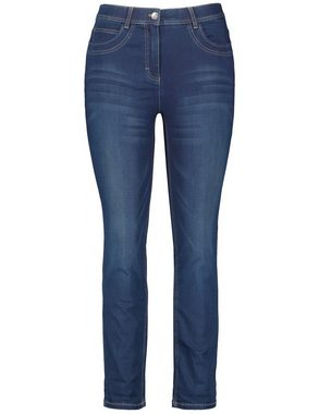 Samoon Stretch-Jeans 5-Pocket Jeans in 7/8 Länge Betty Jeans