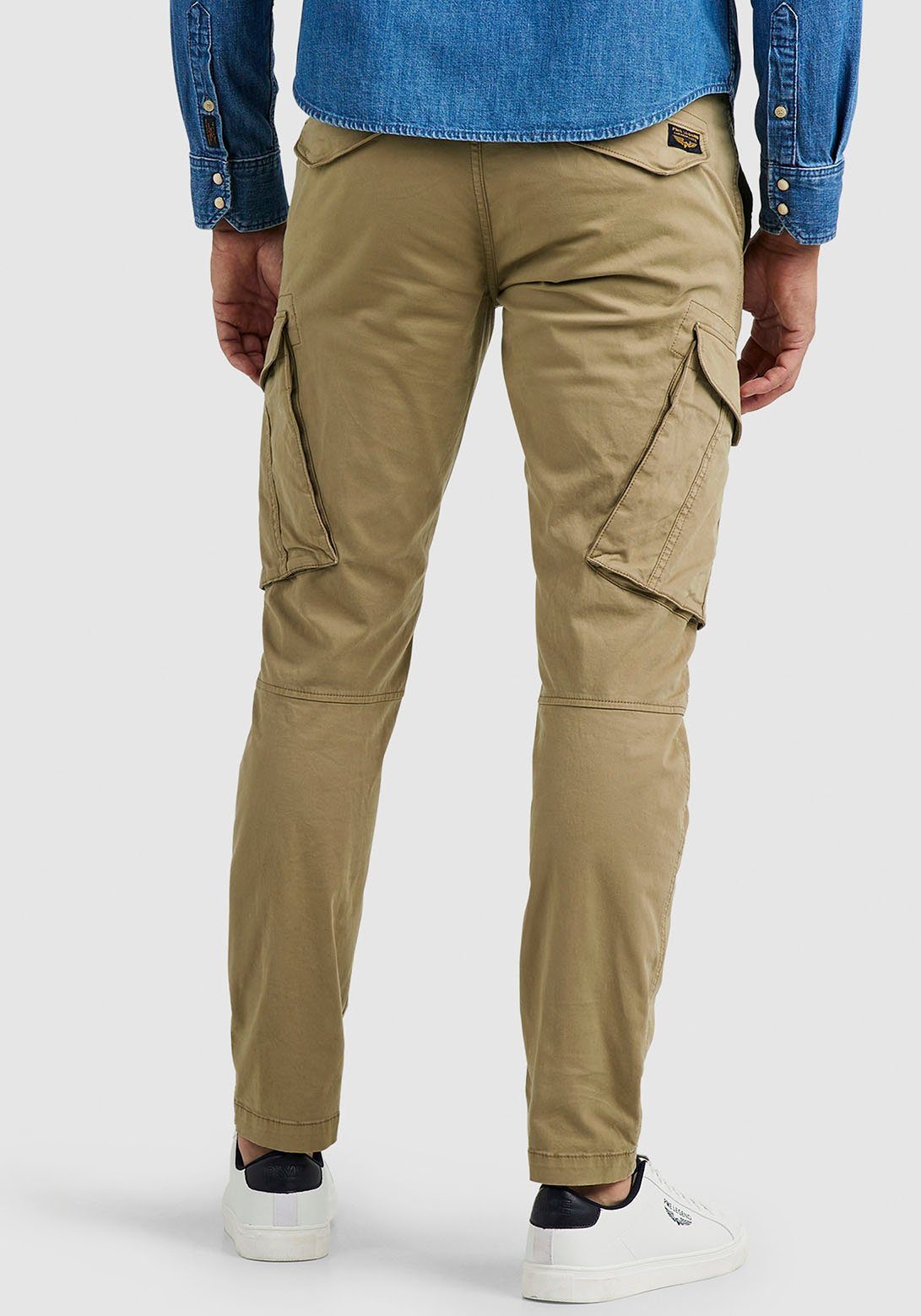 PME LEGEND Cargohose Twill beige Stretch Nordrop