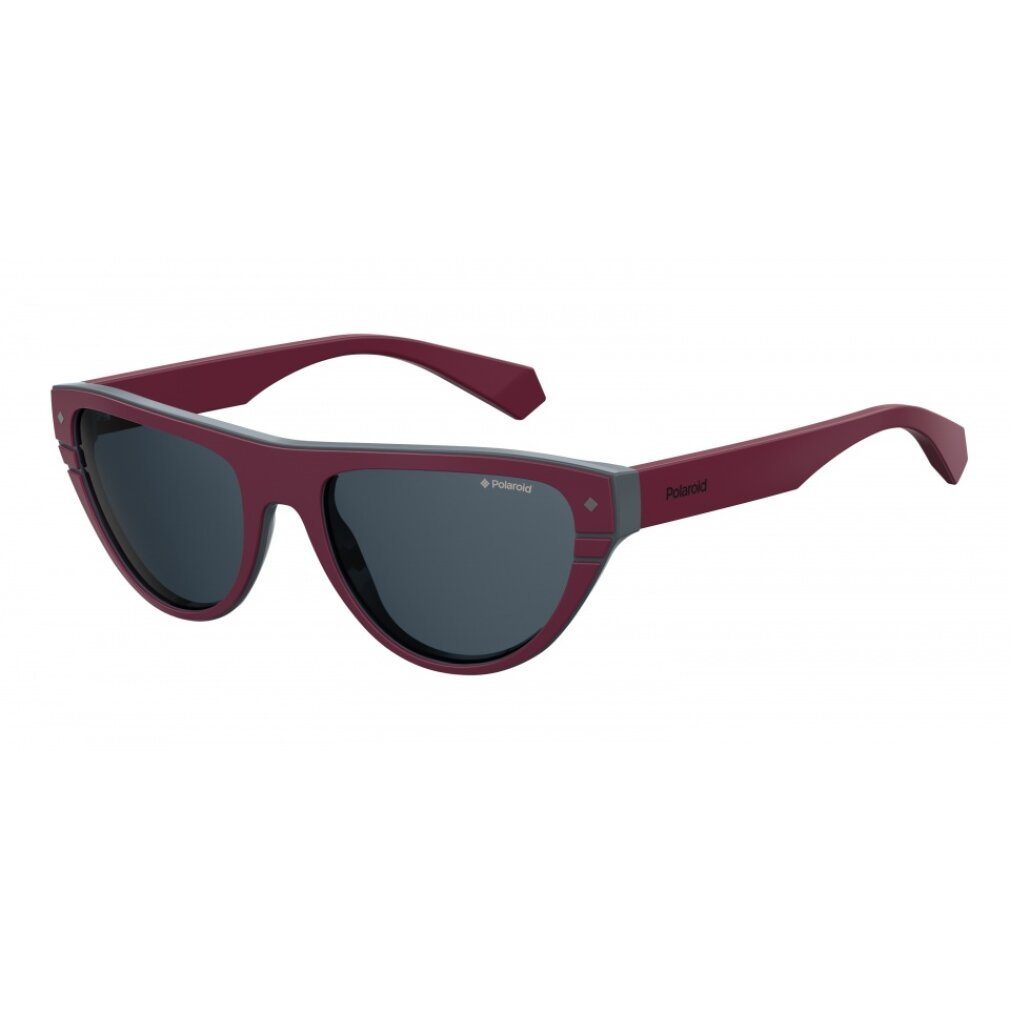 Polaroid Sonnenbrille Damen sonnenbrille Glas 6087FSF/C3 mit Bordeaux grauem