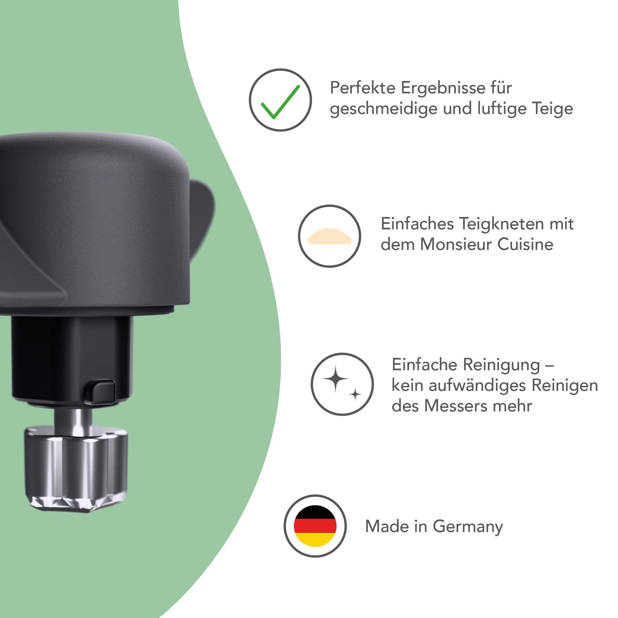 Wundermix Küchenmaschinen Zubehör-Set, Zubehör für MC Connect, MC Trend, MC Smart, "Monsieur Cuisine Compact"