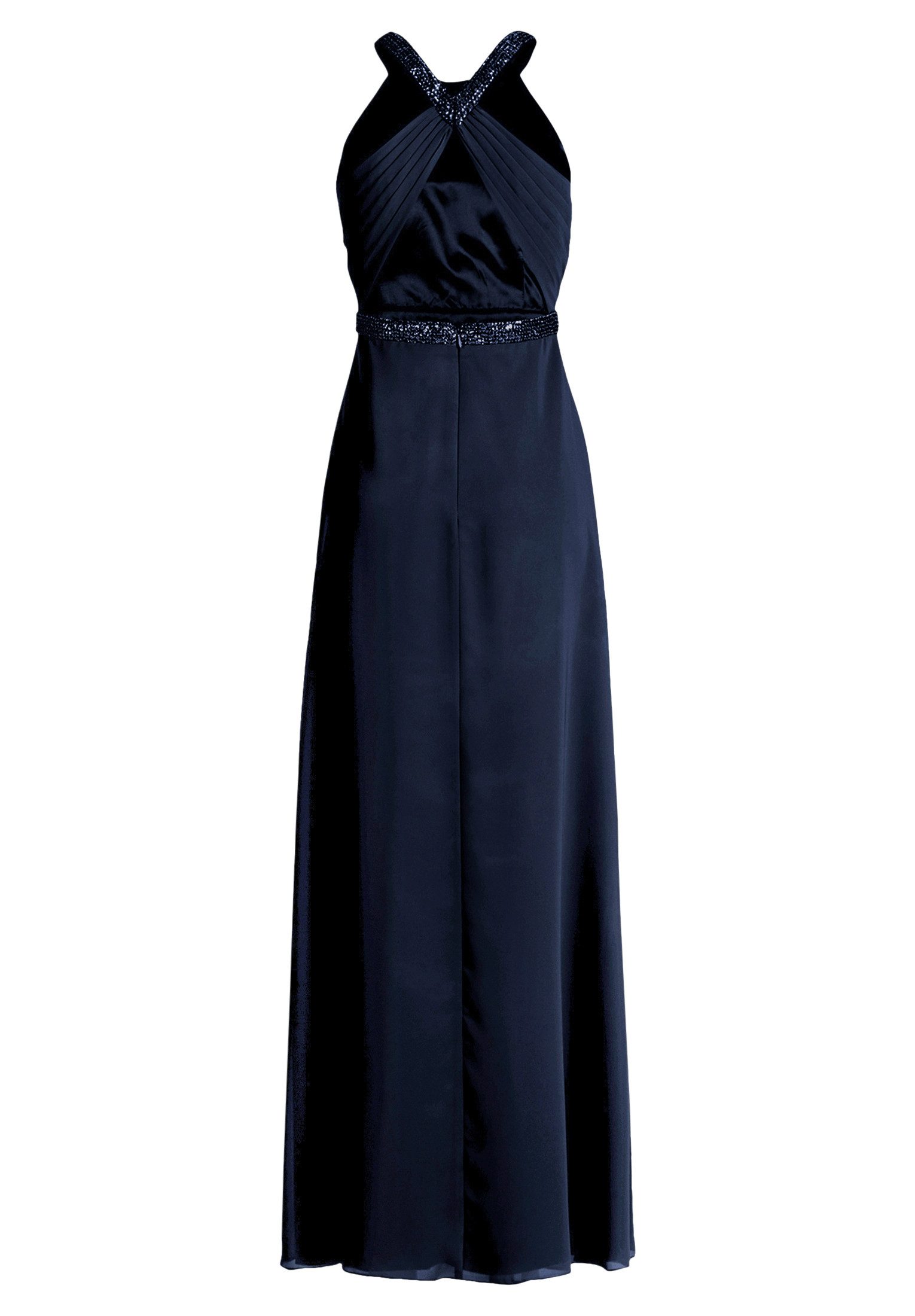 Vera Mont Abendkleid Damen rückenfrei Pailletten