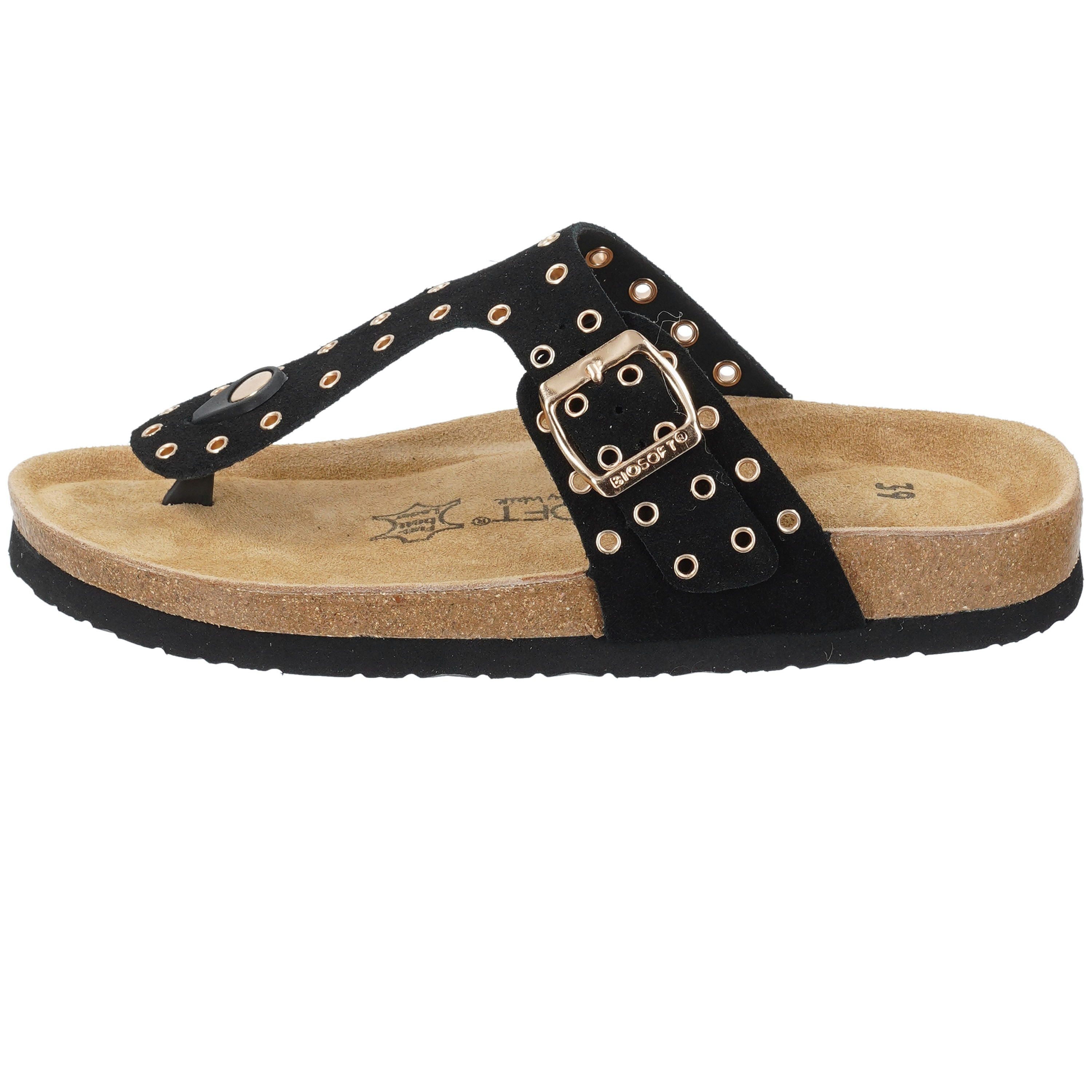 Biosoft Comfort & Easy Walk Zehentrenner Nieten Sandale