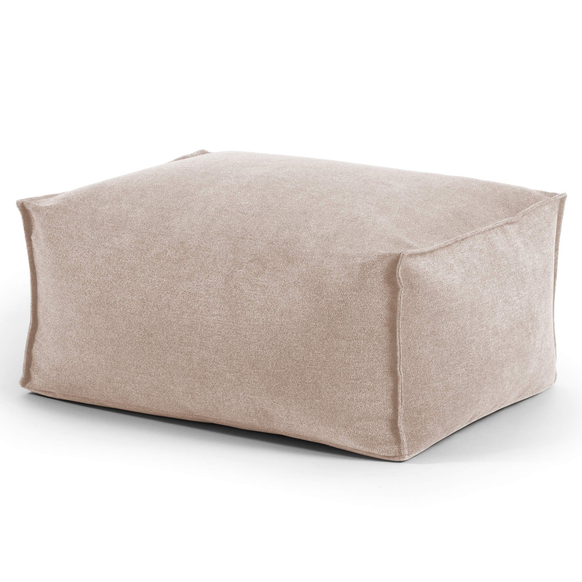 mokebo Pouf Der Ruhestifter (aus Webstoff), auch als Gaming Sitzsack oder Outdoor Bean Bag mit Schutzhülle