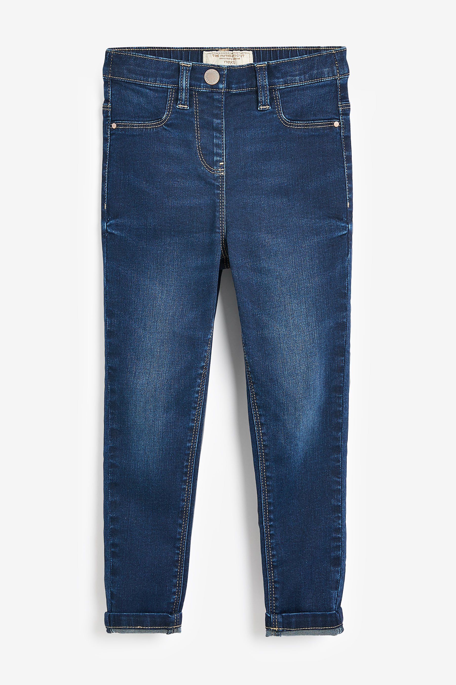 Dark Jeggings (1-tlg) Jeansleggings Denim Next Blue