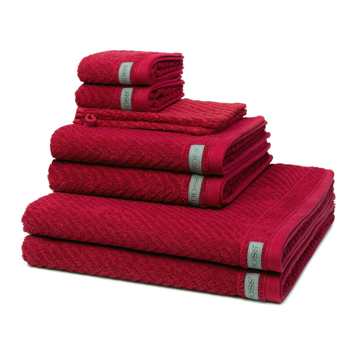 ROSS Handtuch Set Smart, Frottee (Spar-Set, 8-St), 2 X Wasch- 2 X Gäste- 2 günstig online kaufen