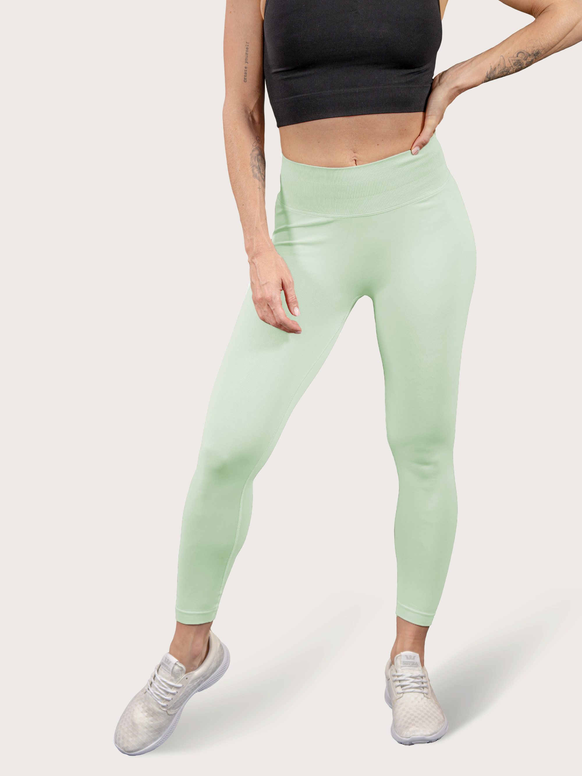 Strammer Max Performance® Highwaist Leggings Premium Scrunch Leggings