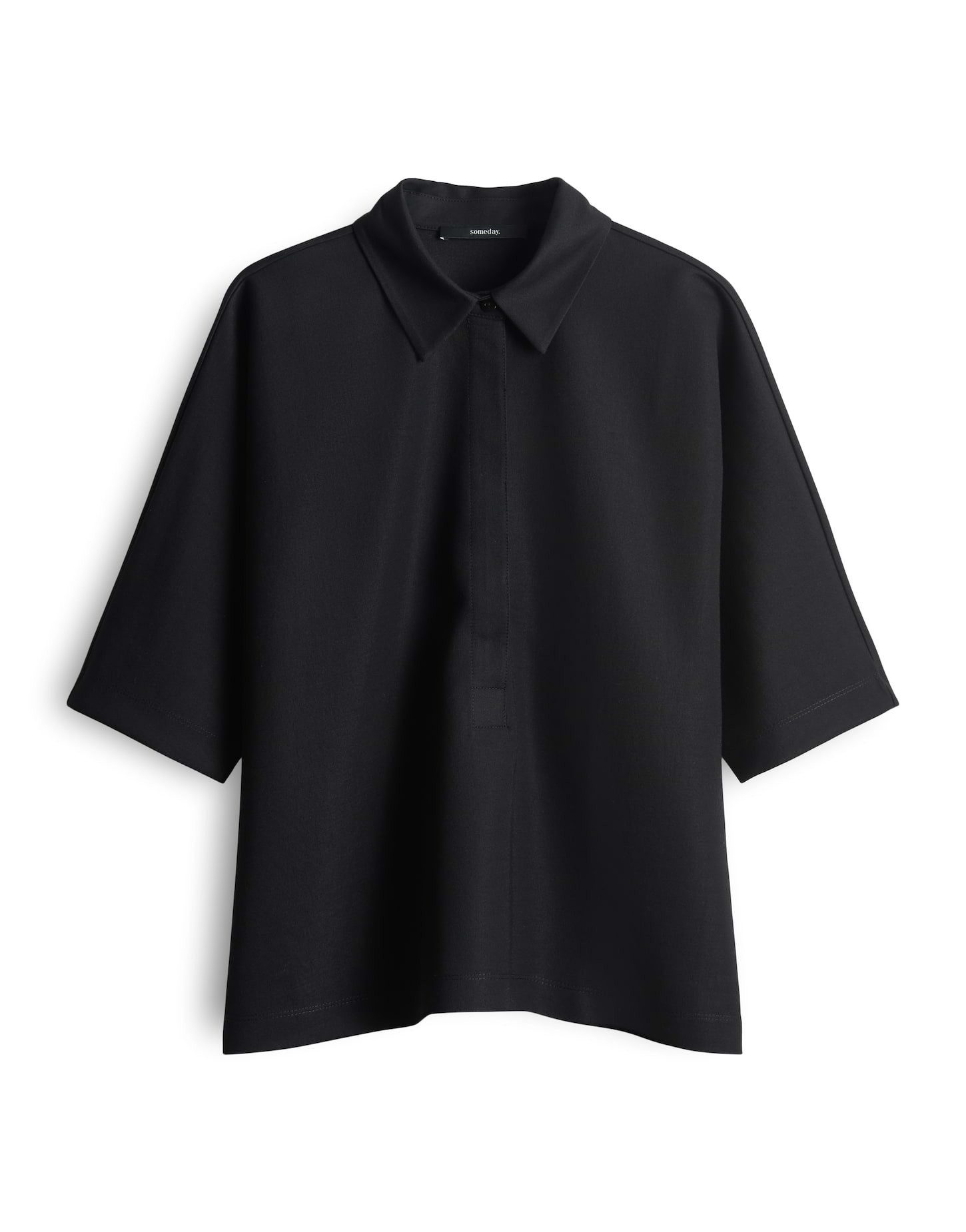someday Kurzarmbluse ZUNYA POLO aus nachhaltigem günstig online kaufen
