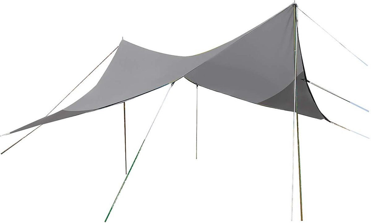 Bo-Camp Tarp-Zelt Travel ruit 4-eckig 3x3 Meter