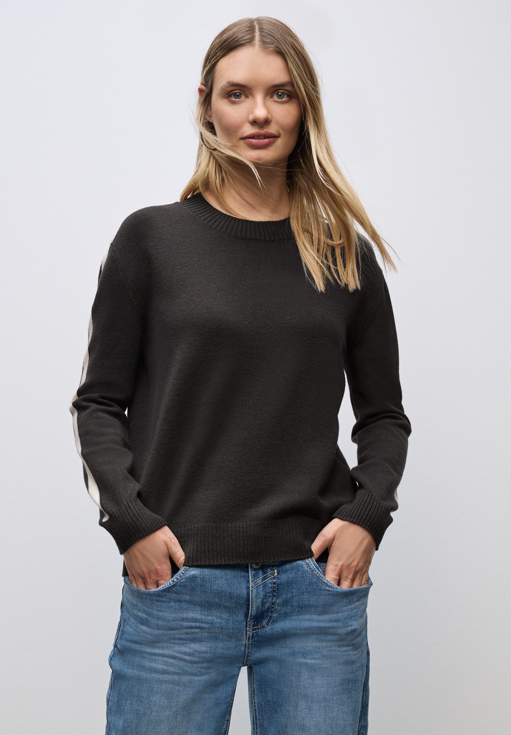 STREET ONE Strickpullover Grobstrick günstig online kaufen