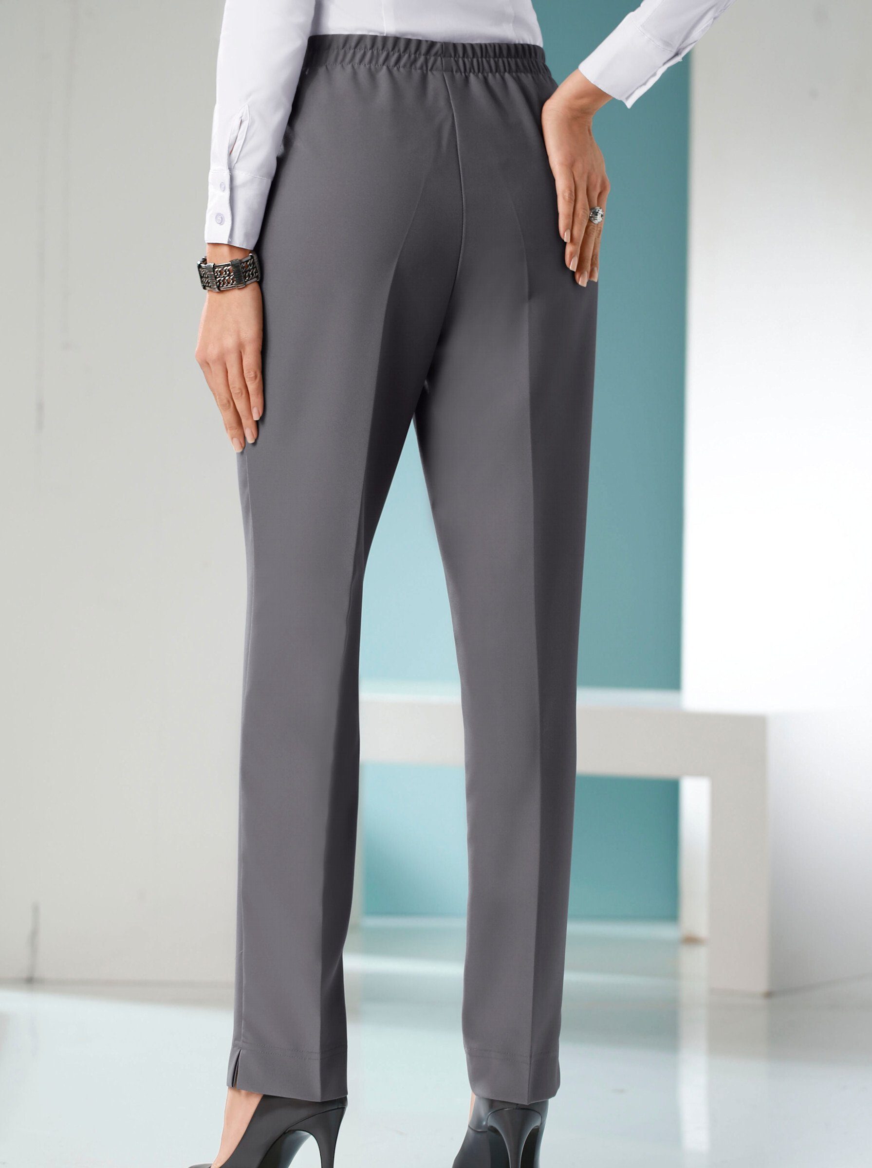 Sieh an! Jerseyhose Bügelfaltenhose . günstig online kaufen