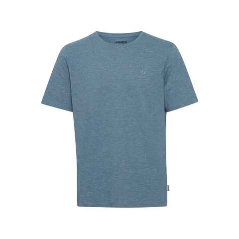 Blend T-Shirt Rundhals T-Shirt Kurzarm Stretch Shirt BHWilton 5030 in Blau