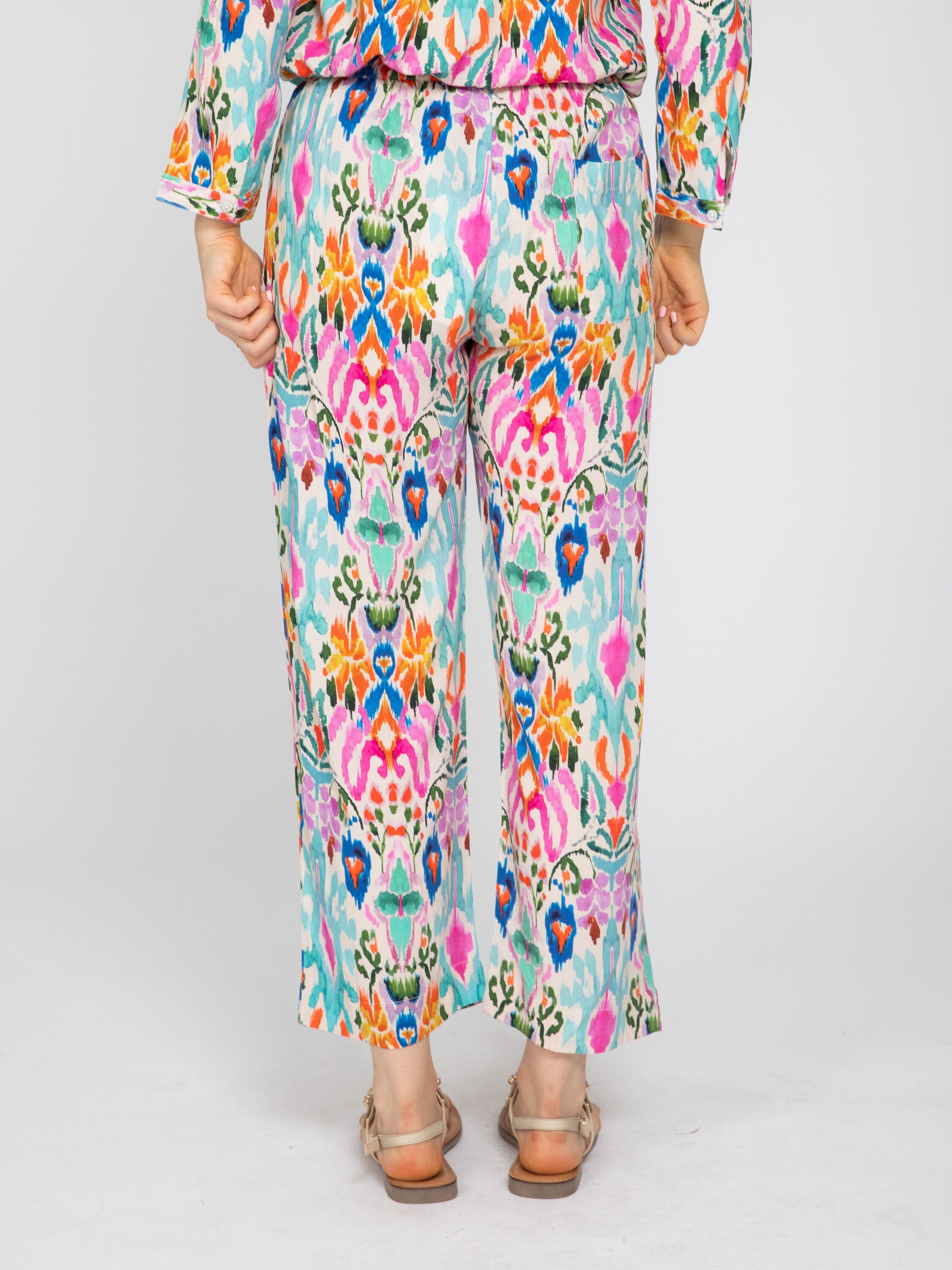 VICCI Germany Stoffhose (1-tlg) mit mehrfarbigem günstig online kaufen