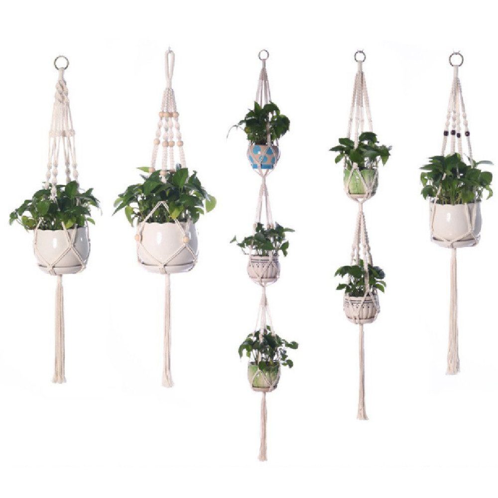 Coonoor Blumenampel Handgefertigte Blumenampel Hanging Boho günstig online kaufen