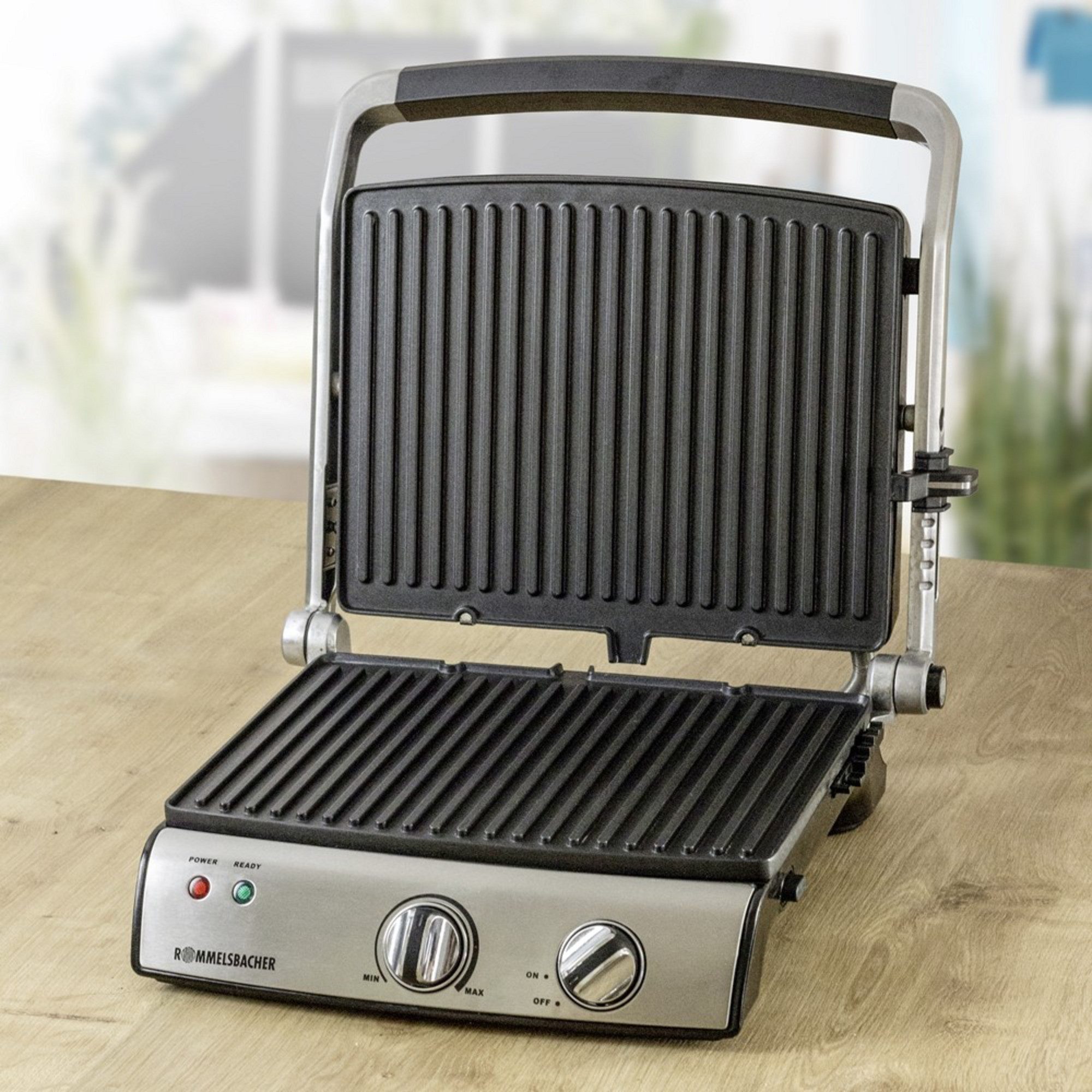 Rommelsbacher Elektrogrill Rommelsbacher Kontaktgrill KG 2020, (2.000 Watt)