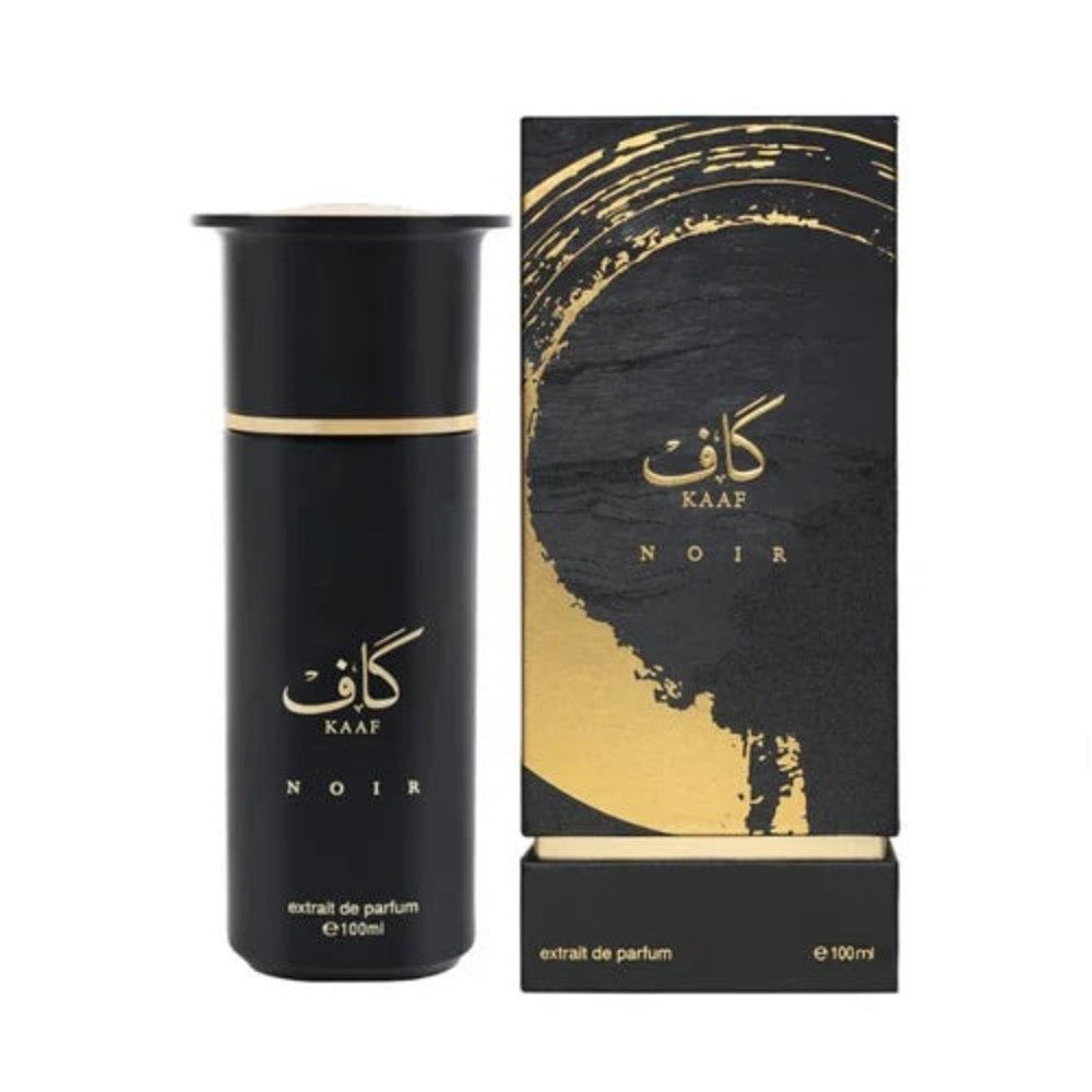 Ahmed Al Maghribi Extrait Parfum "Kaaf Noir" Luxuriöse Duftkomposition mit fruchtig-würziger Frische, Orientalisch-holziger Duft mit sinnlicher Tiefe und langer Haltbarkeit