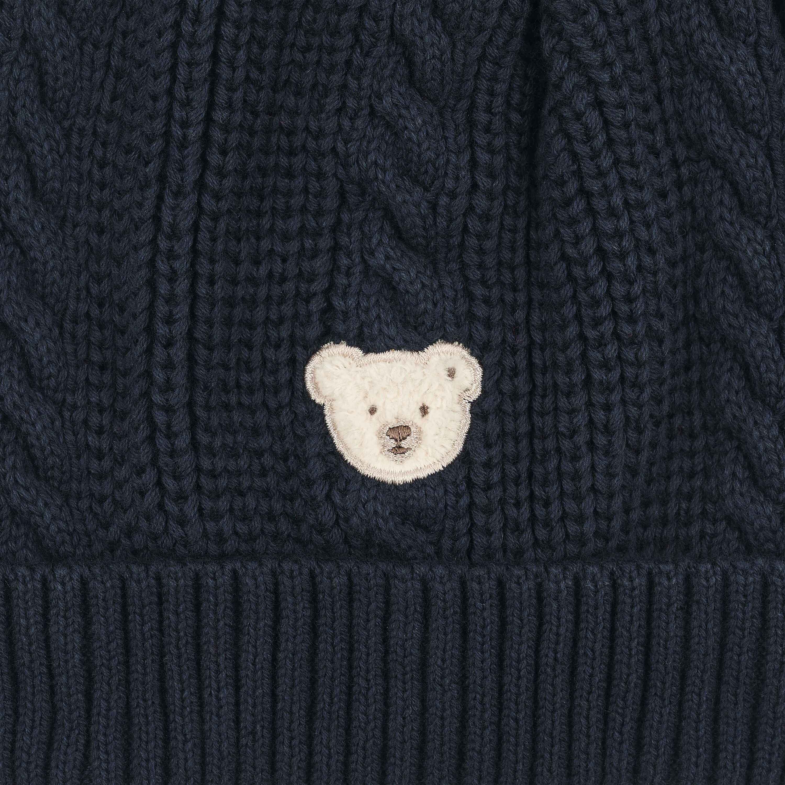 Steiff Strickmütze Beanie Winter Adventure, gefüttert