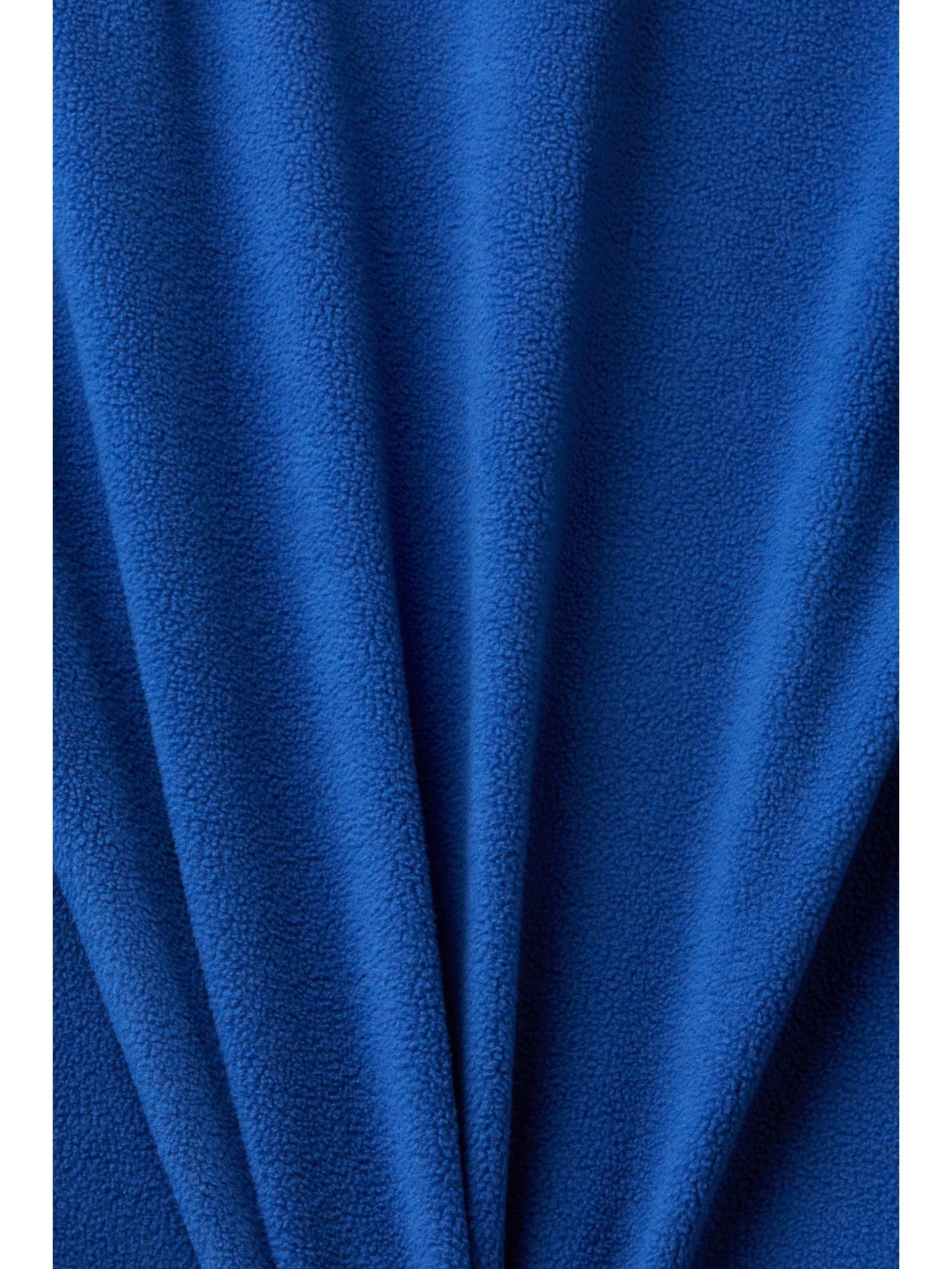 aus Longsleeve sports esprit Fleece (1-tlg) BLUE Sweatshirt BRIGHT