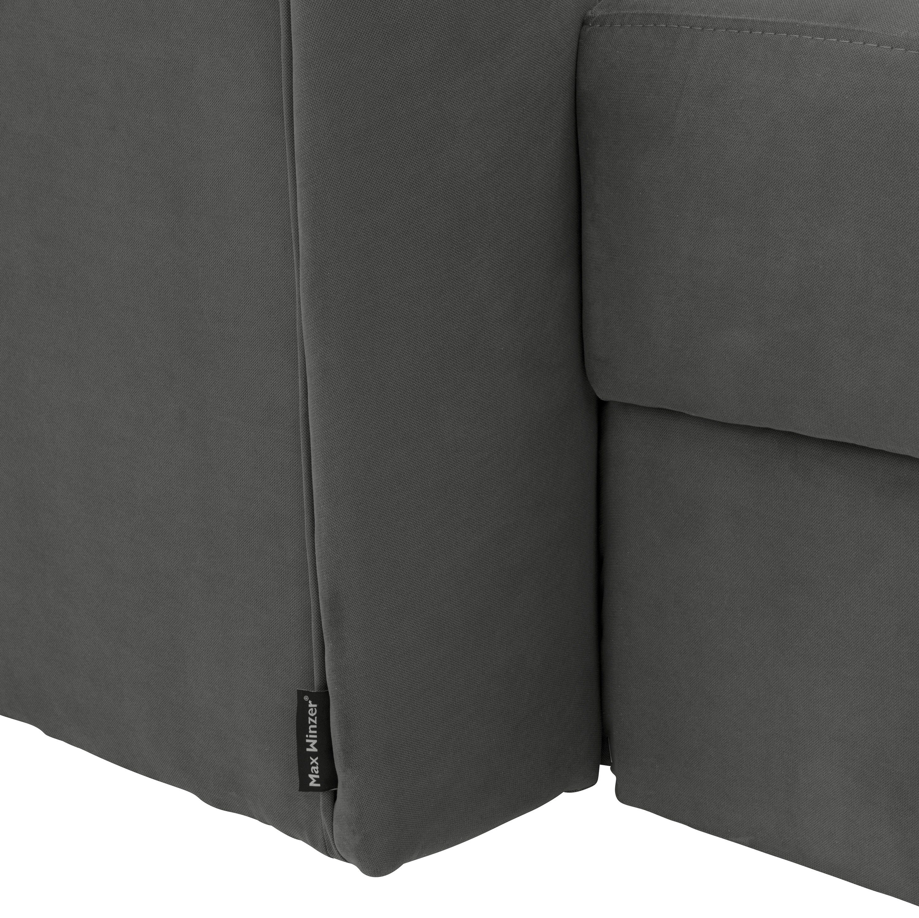 rechts Winzer® Max Sofa Recamiere Armlehne Evelyn,