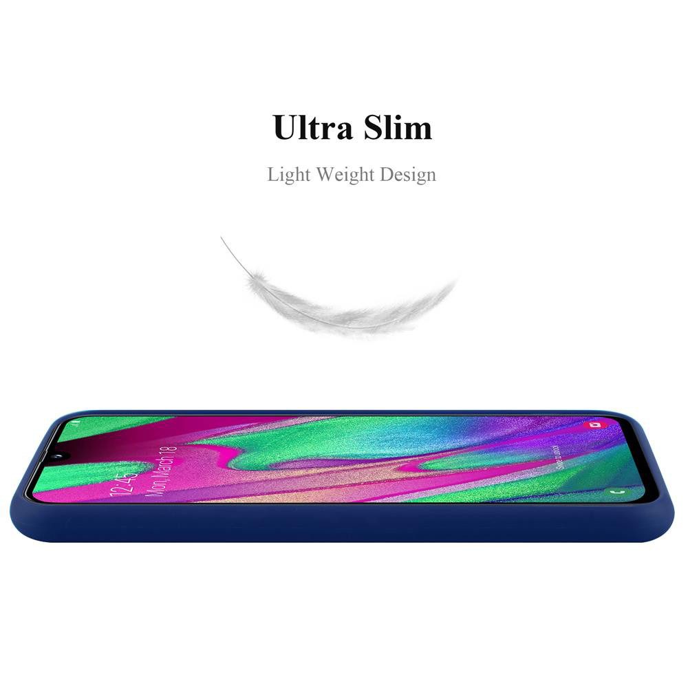 Cadorabo Handyhülle für Samsung Galaxy A40 Hülle Samsung Galaxy A40, Flexible TPU Silikon Handy Schutzhülle - Hülle - ultra slim