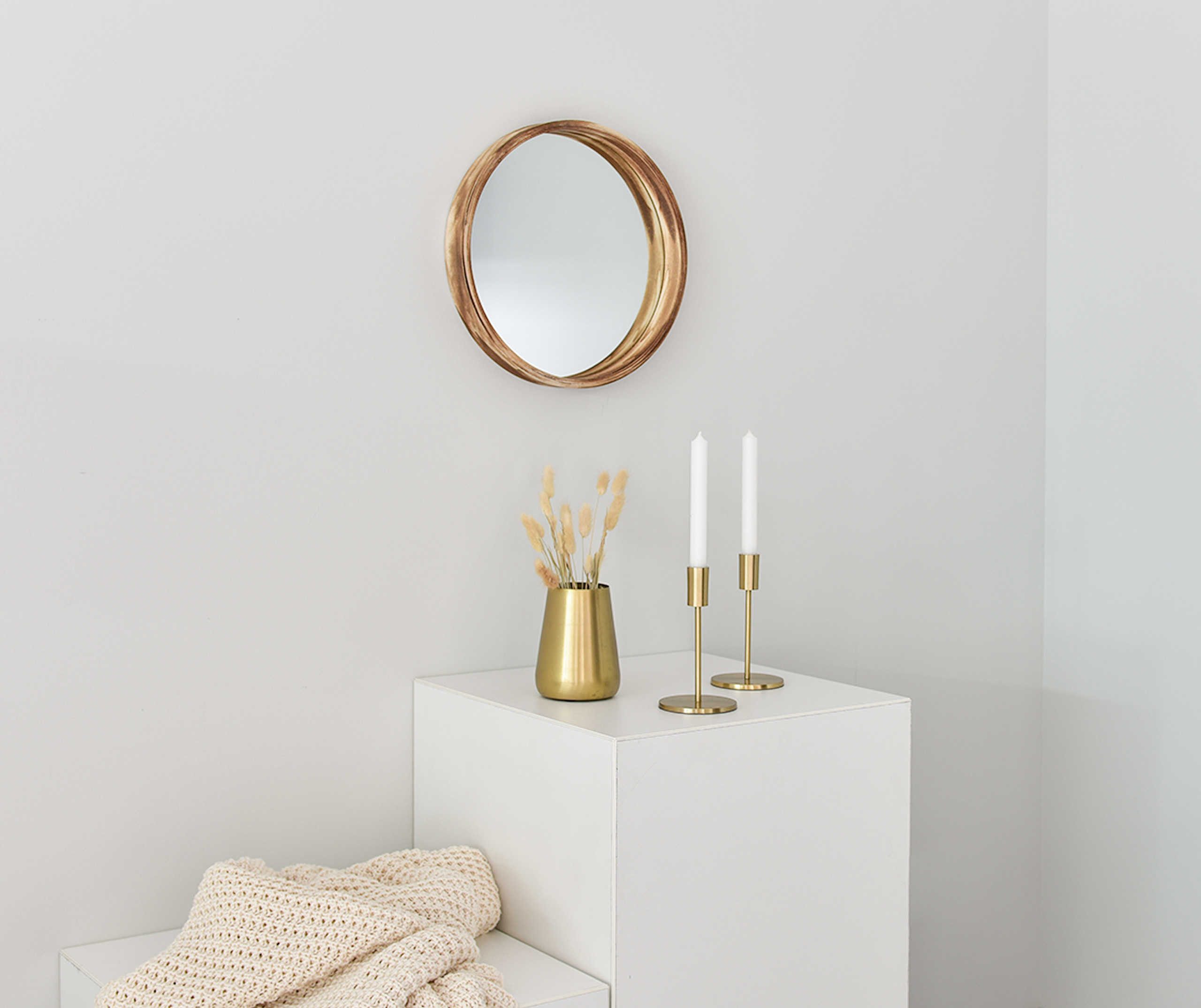 nielsen HOME Rahmenspiegel-rund Spiegel Mauro