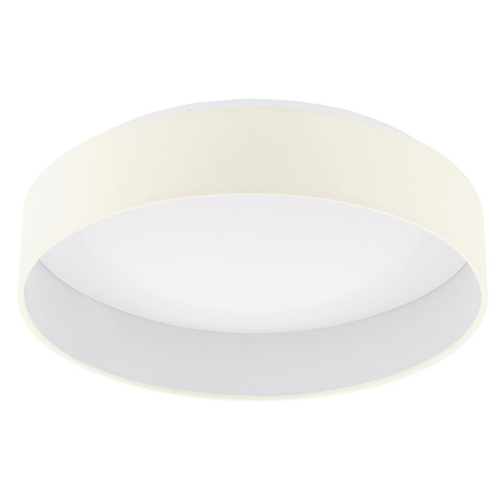EGLO Deckenleuchte PALERMO Deckenleuchte Rund LED Creme Osram LIGHTIFY Steuerung, per Osram LIGHTIFY-App steuerbar, LED fest integriert, Farbwechsel