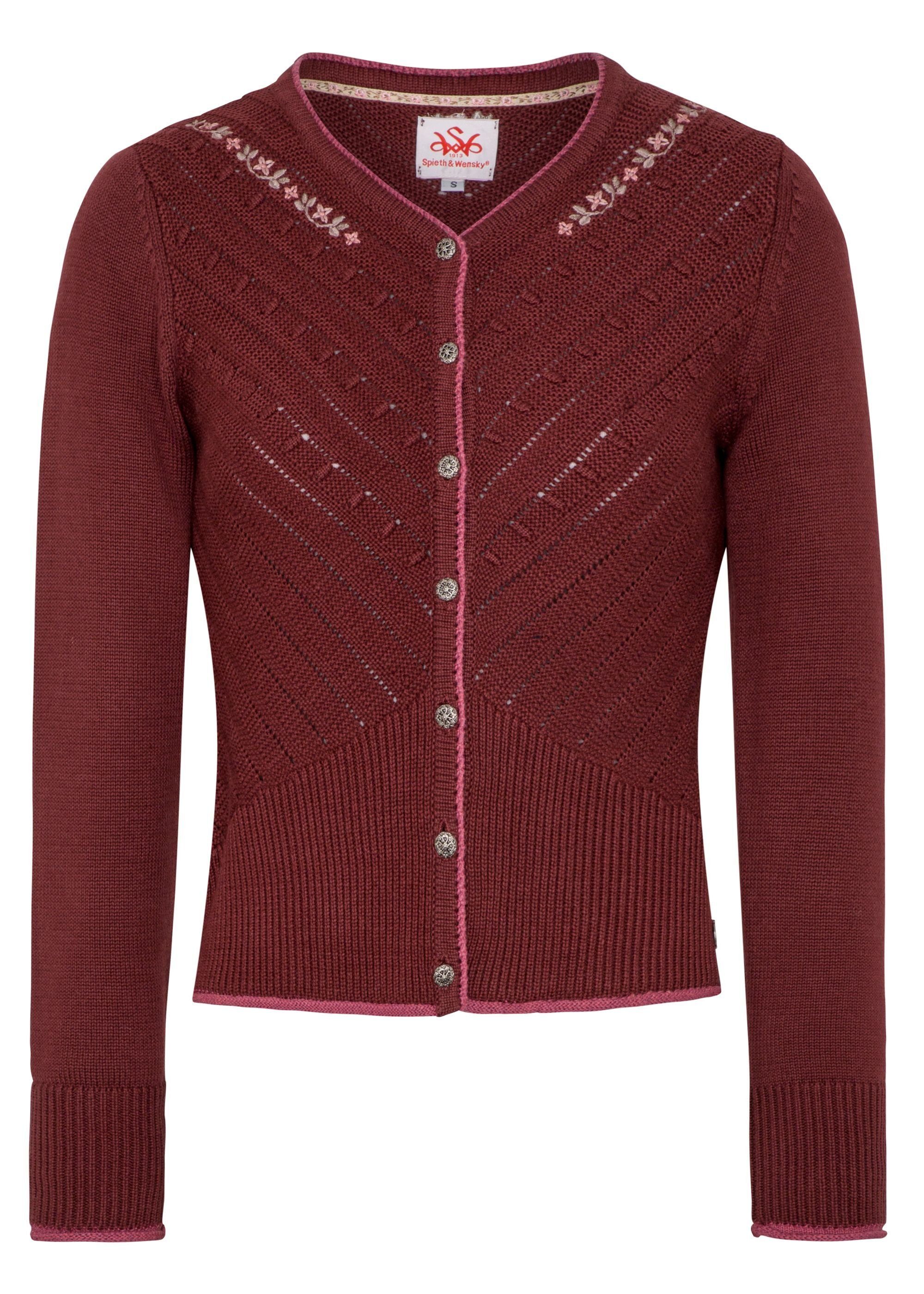 Spieth & Wensky Strickjacke Abby mit günstig online kaufen