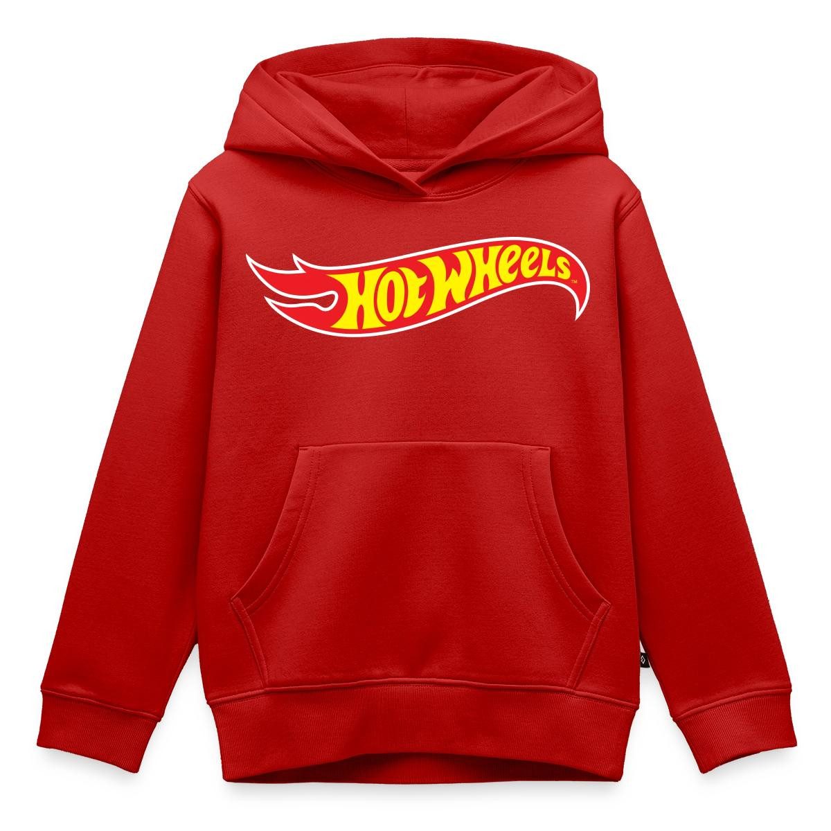 Spreadshirt Hoodie Hot Wheels Klassisches Logo Kinder Premium Hoodie (1-tlg)