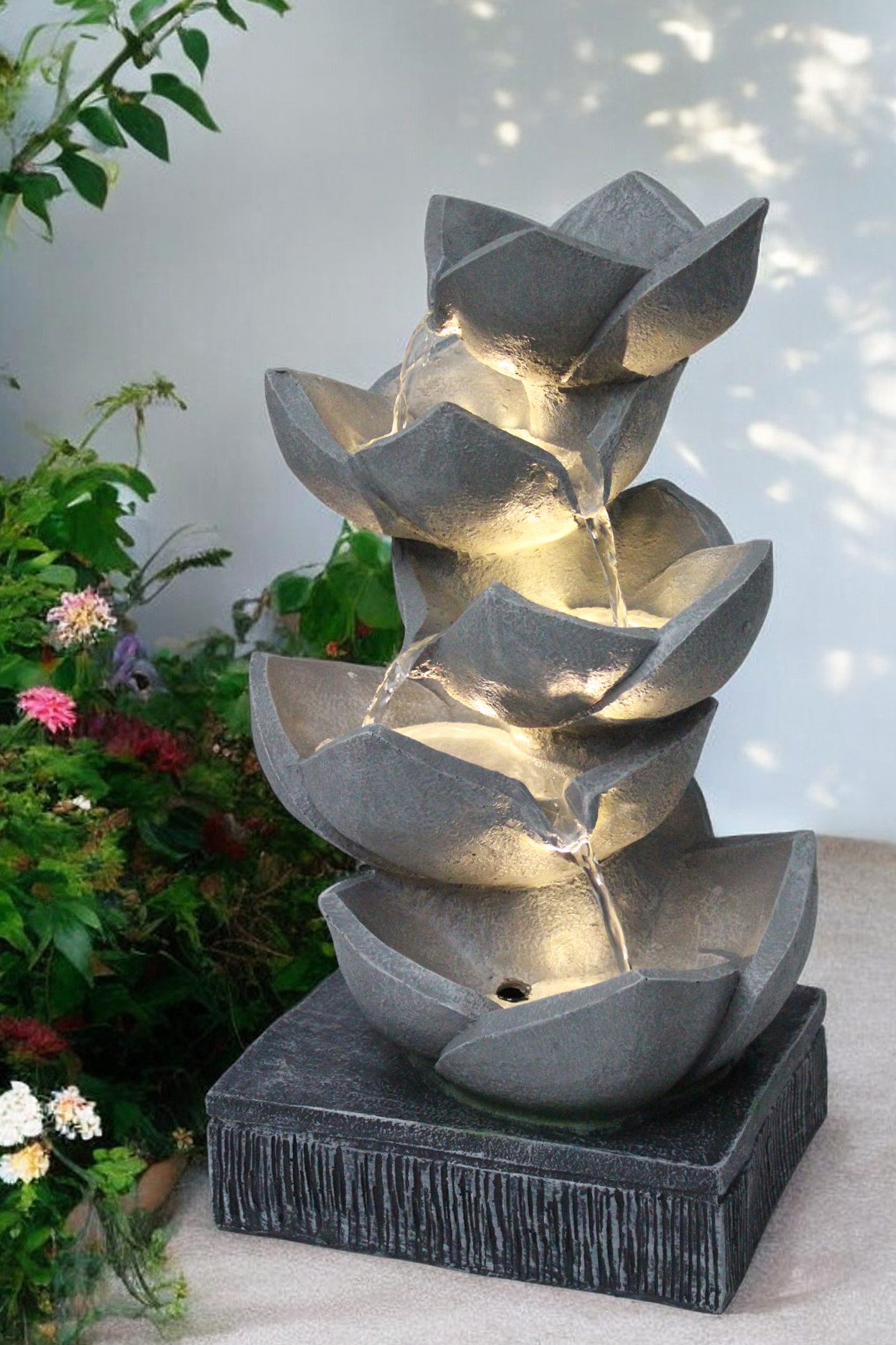 Arnusa Zimmerbrunnen Wasserspiel BK901 mit LED günstig online kaufen
