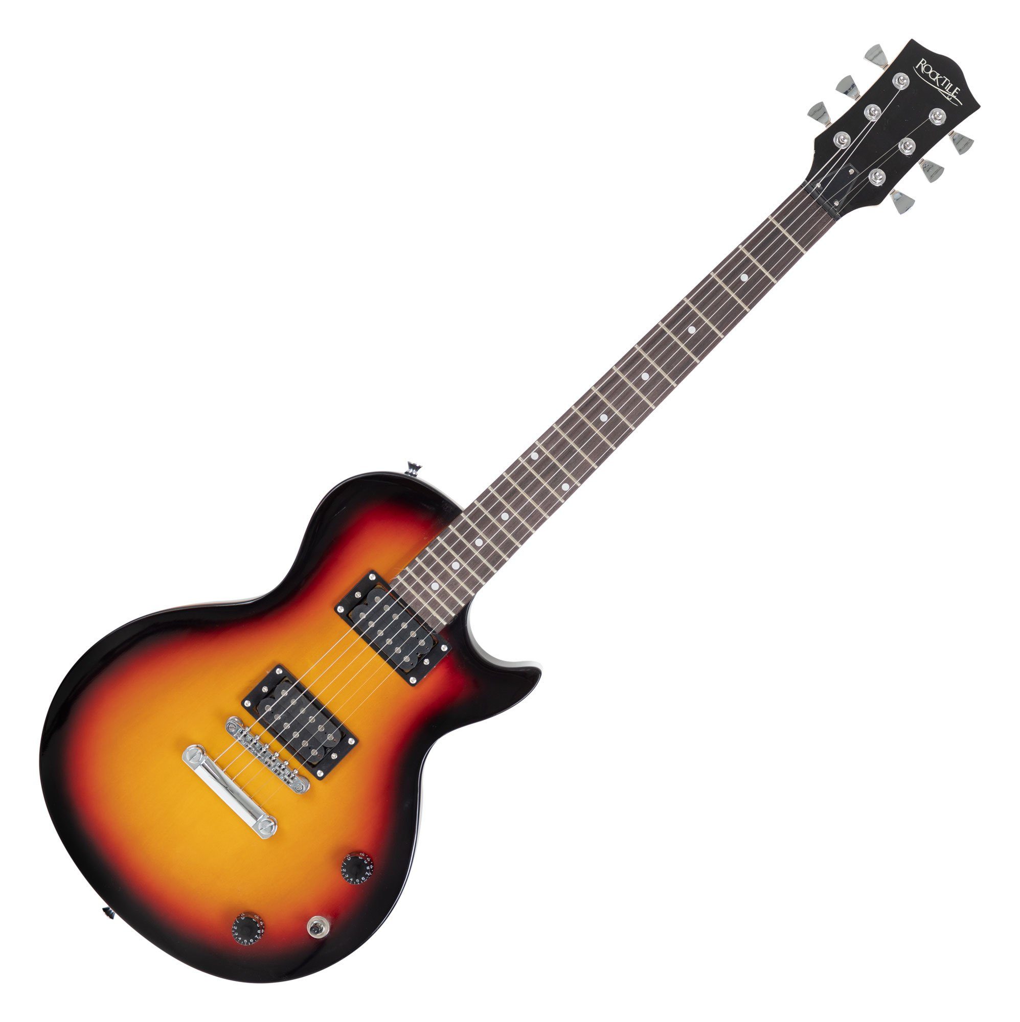 E-Gitarre LP-100 E-Gitarre (Korpus: Linde, Palisander Griffbrett)
