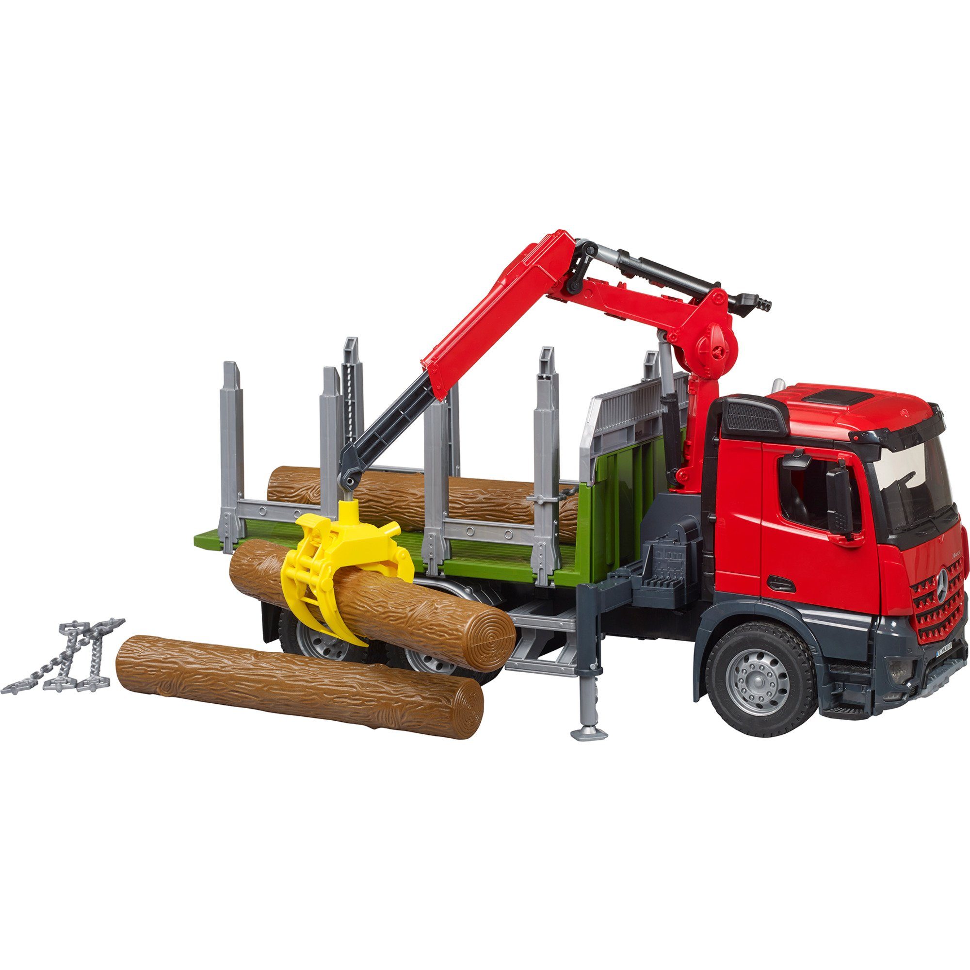 Bruder® Spielzeug-LKW bruder Mercedes Benz Arocs Holztransport-LKW