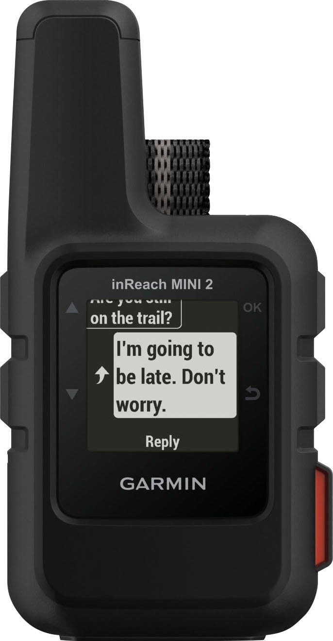 Garmin Garmin inReach Mini 2 Black GPS EMEA Outdoor-Navigationsgerät  (TracBack-Routing-Funktion, Punkt-zu-Punkt-