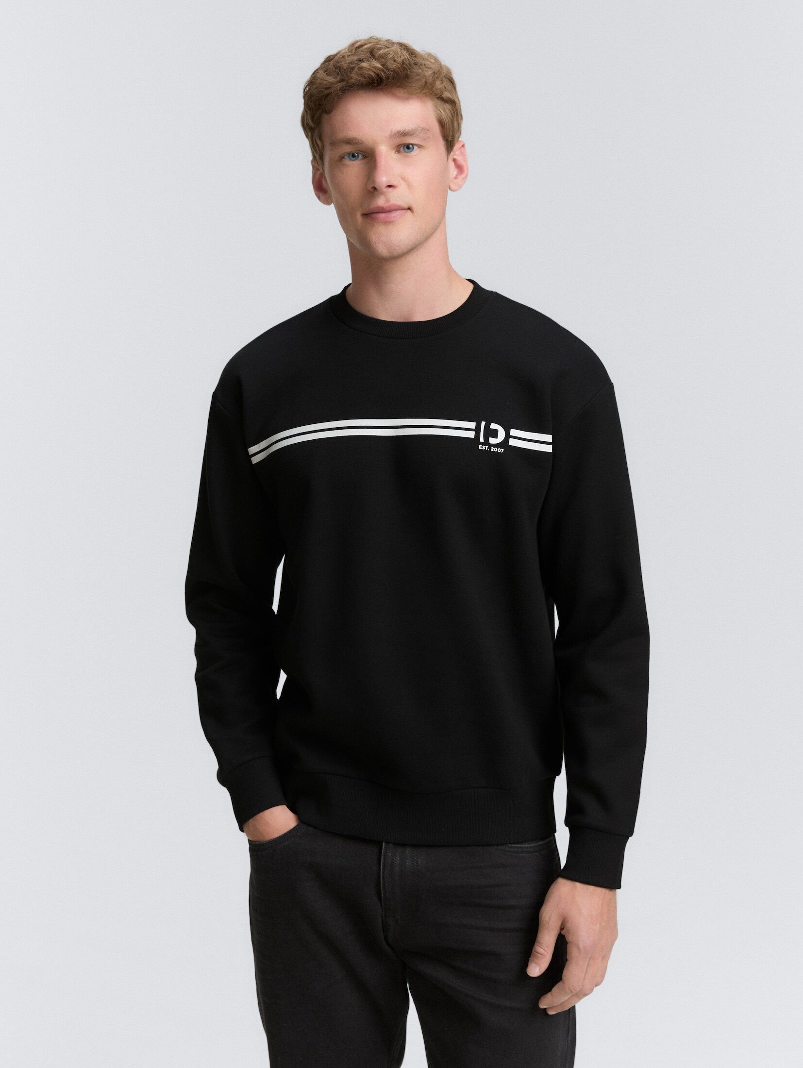 TOM TAILOR Denim Sweatshirt Crewneck Sweatshirt günstig online kaufen
