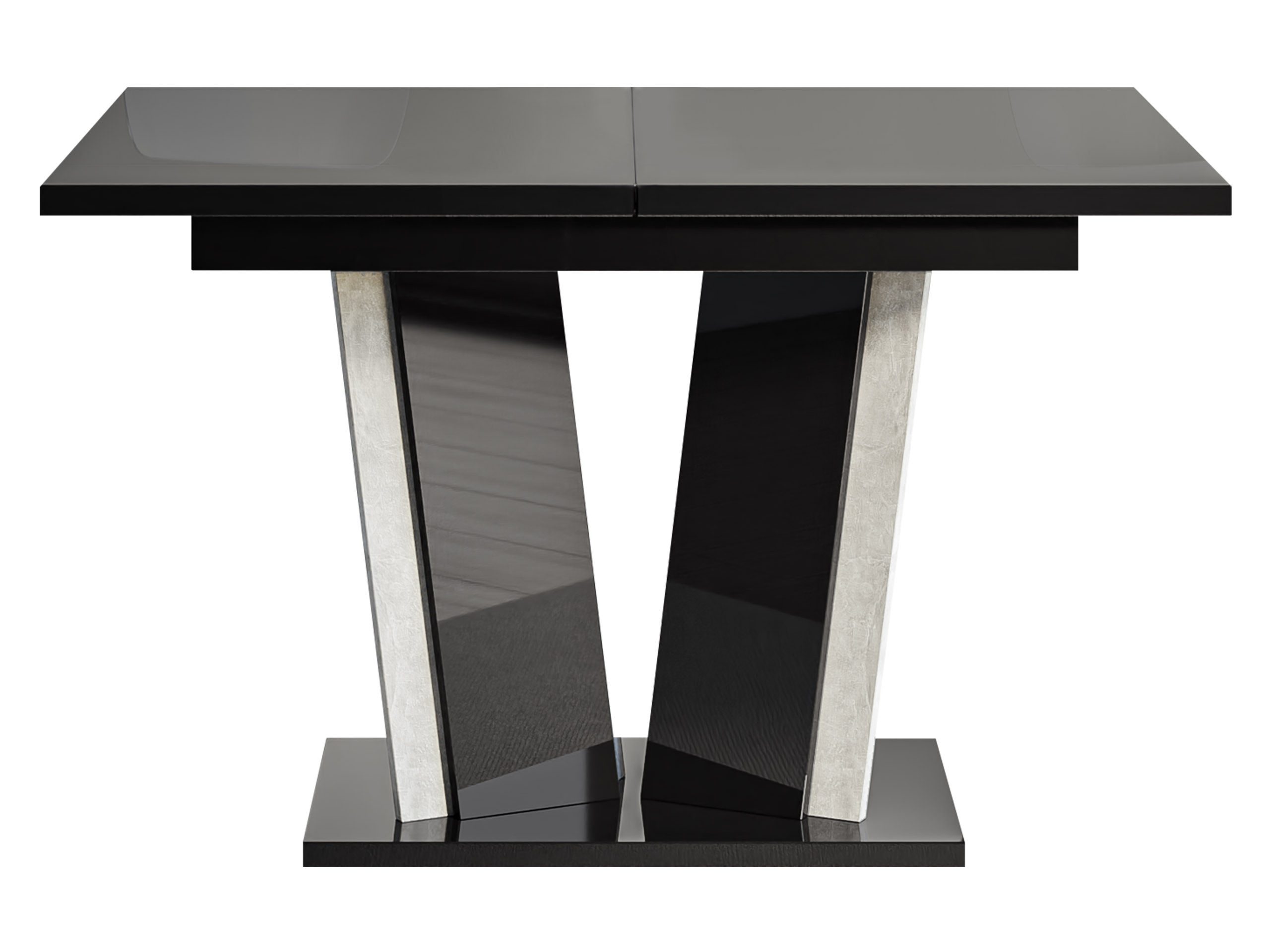 MIRJAN24 Esstisch Doha II (Ausziehbar - 1x Einlegeplatte), Rechteck, 120-160x80x75 cm