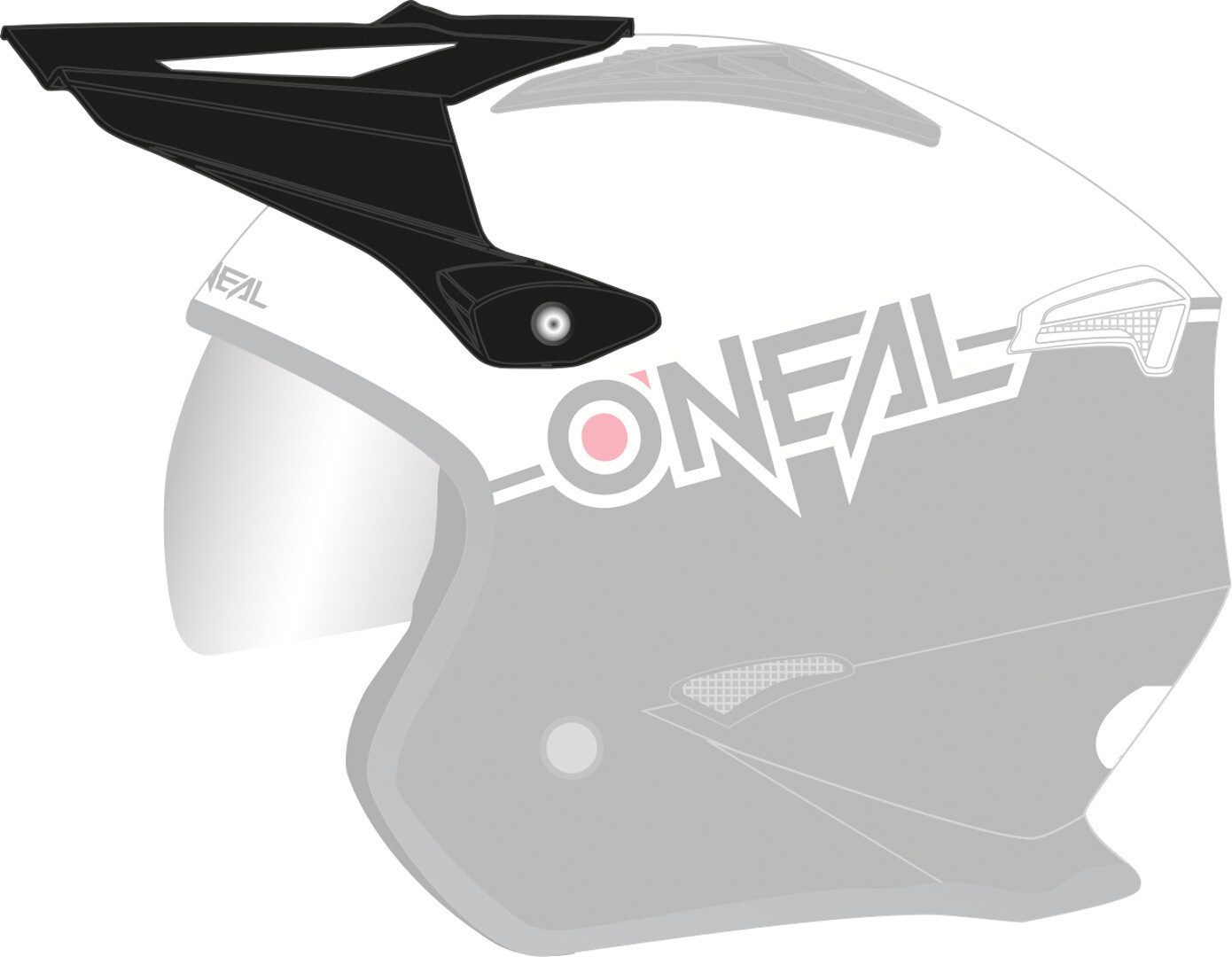 Motorradhelm Volt Cleft Helmschirm
