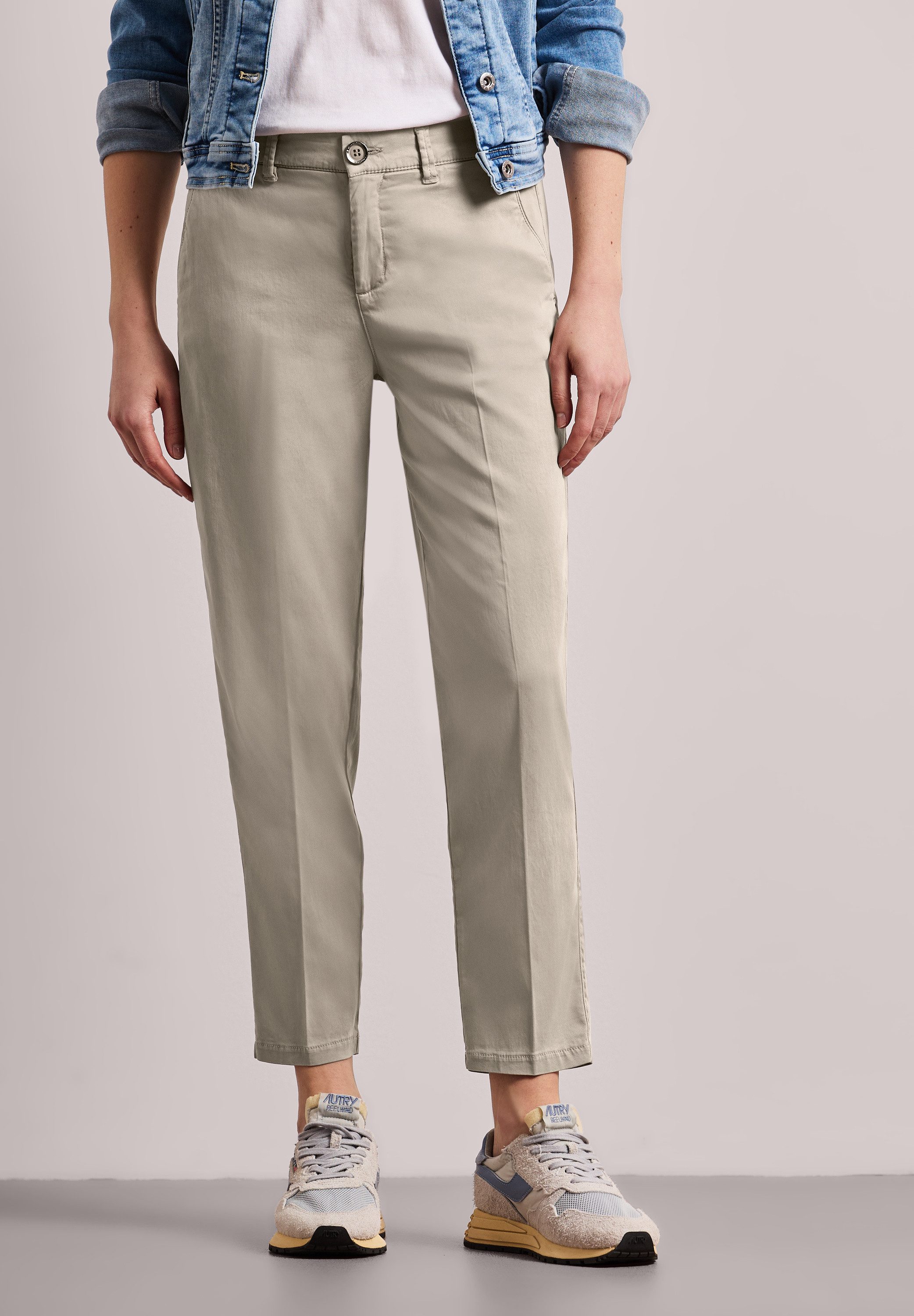 STREET ONE Chinohose Middle Waist